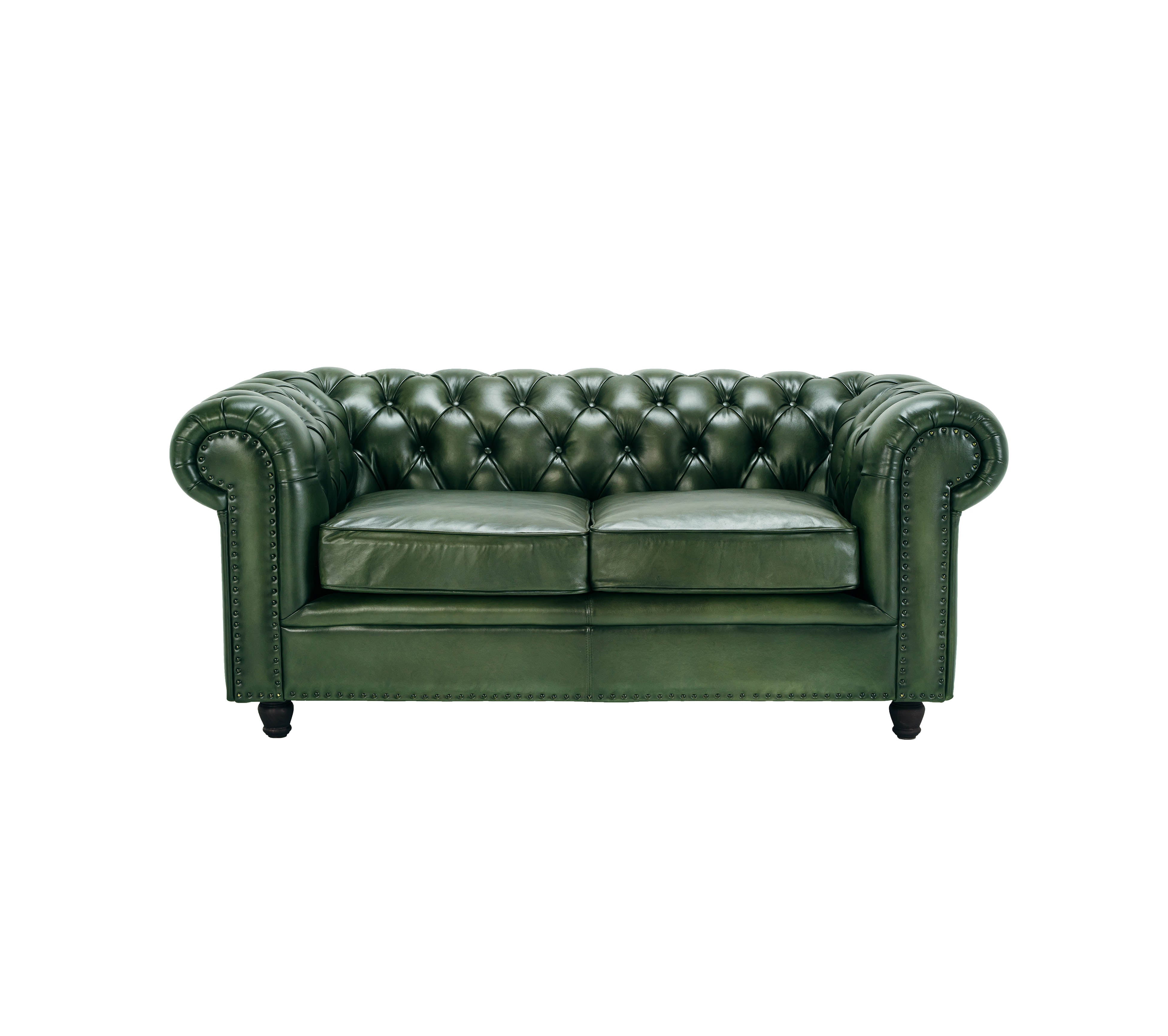 Chesterfield Austen leather 180 cm sofa