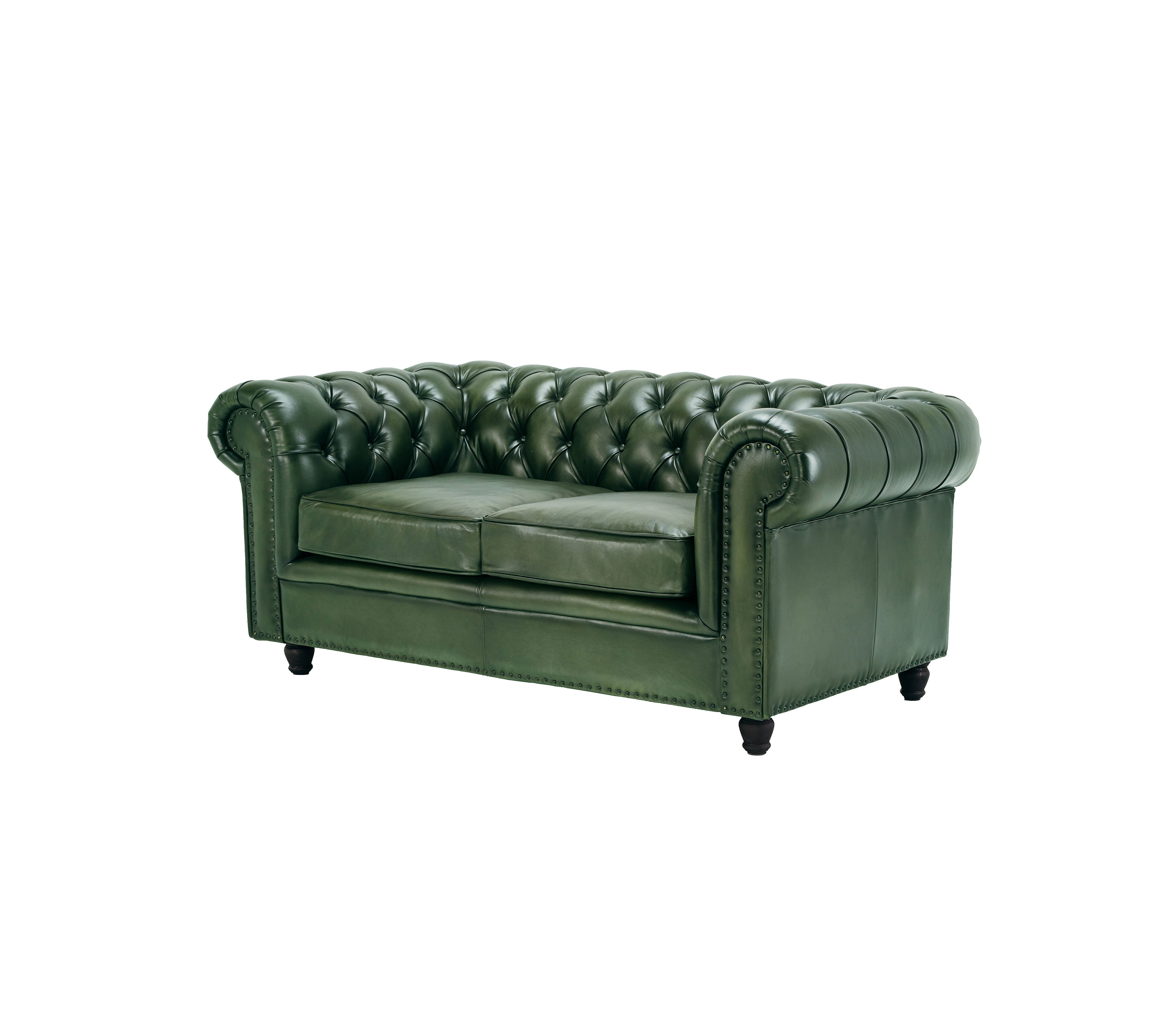 Chesterfield Austen leather 180 cm sofa