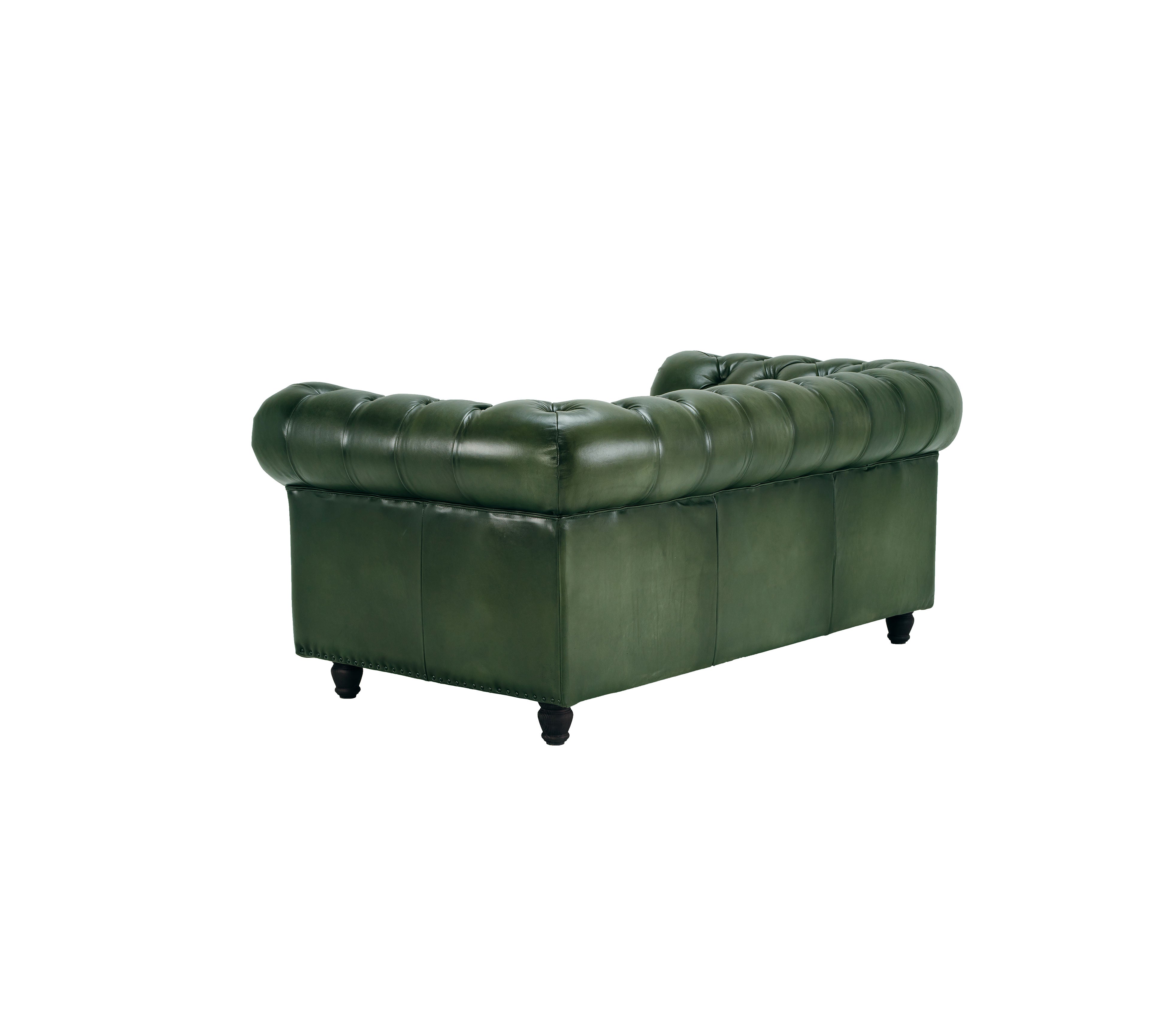 Chesterfield Austen leather 180 cm sofa