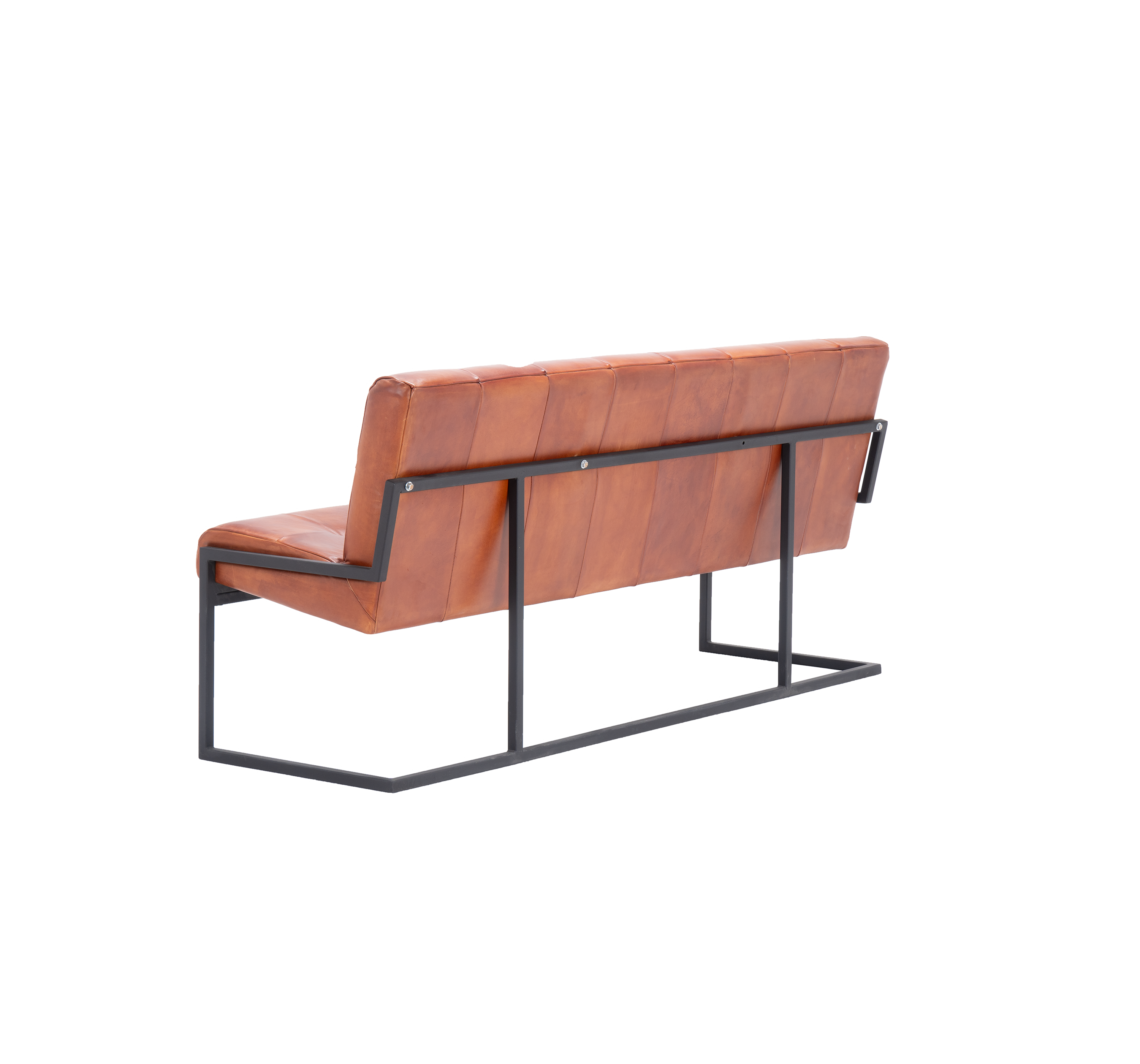 Nomad Mesh Comfort leather bench