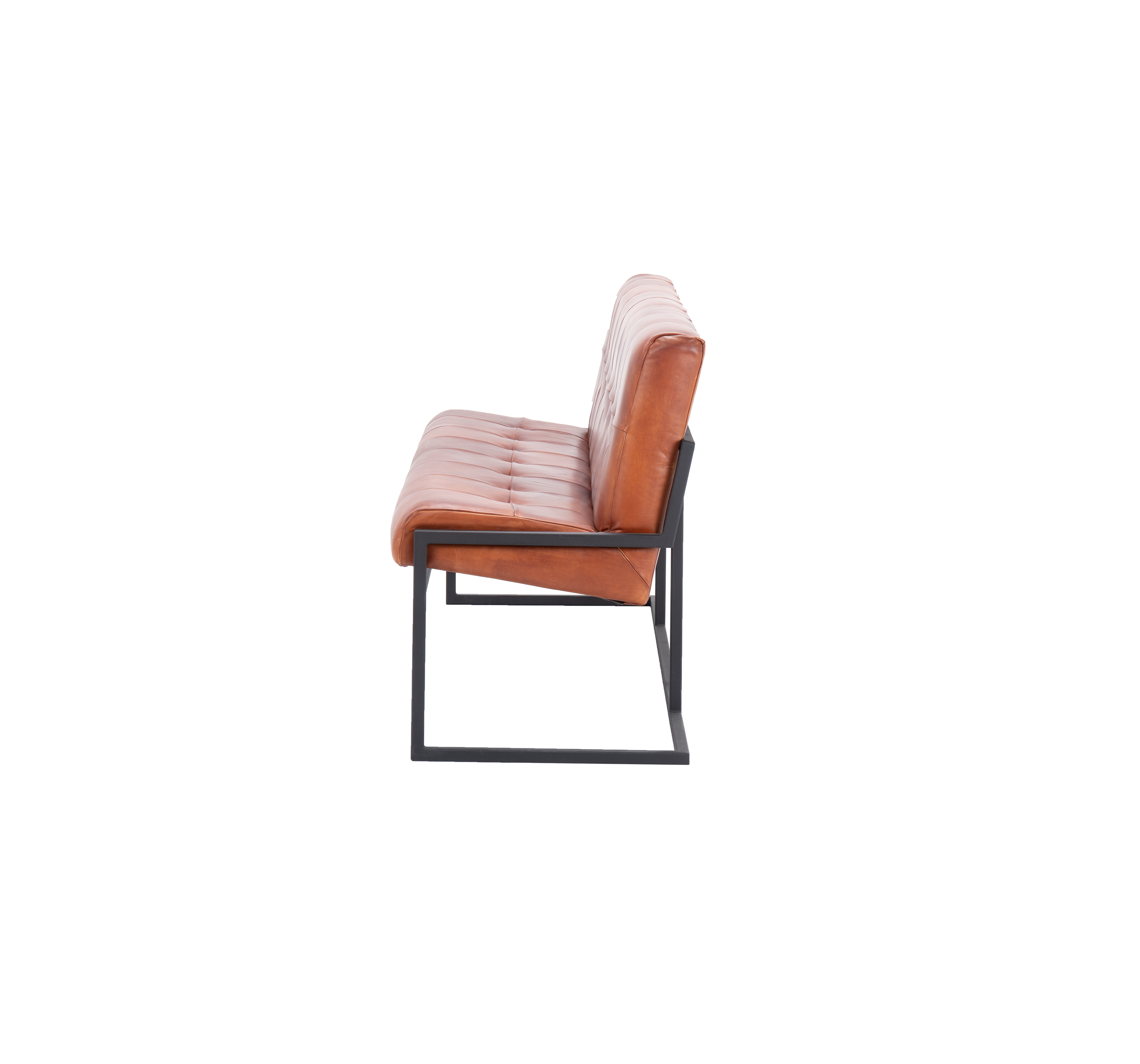 Nomad Mesh Comfort leather bench