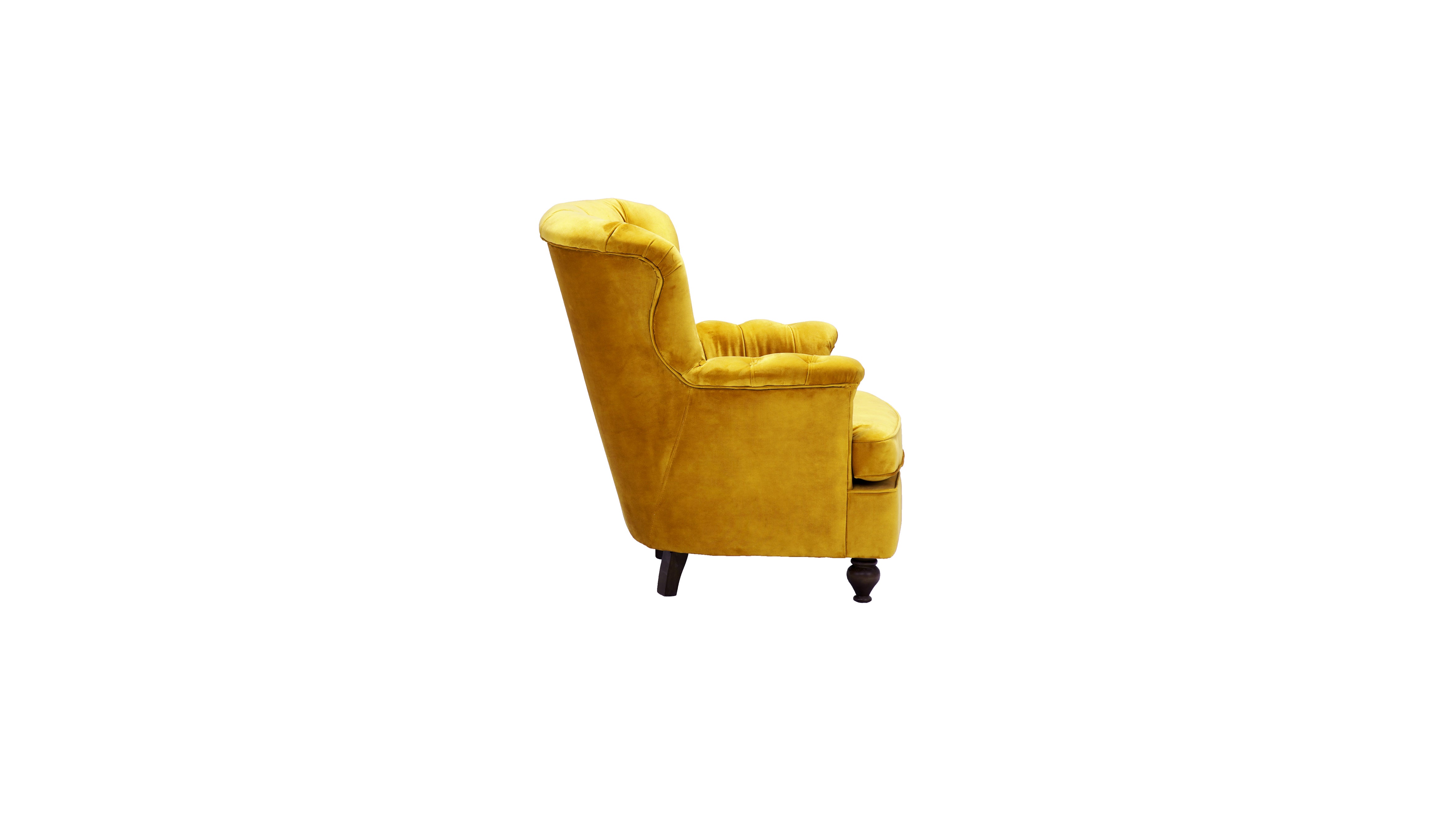 Monark velvet armchair