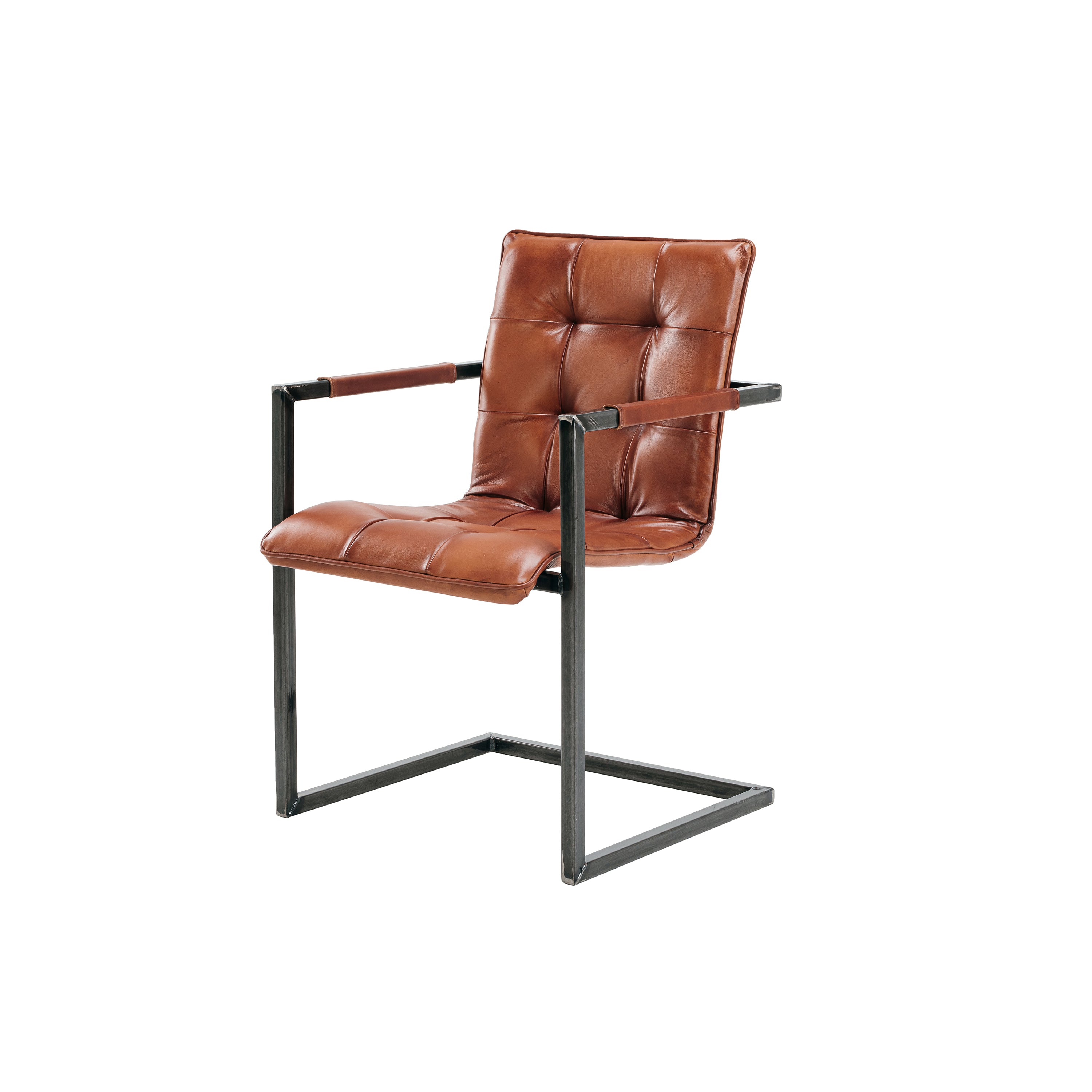 Nomad Mesh Ls leather chair