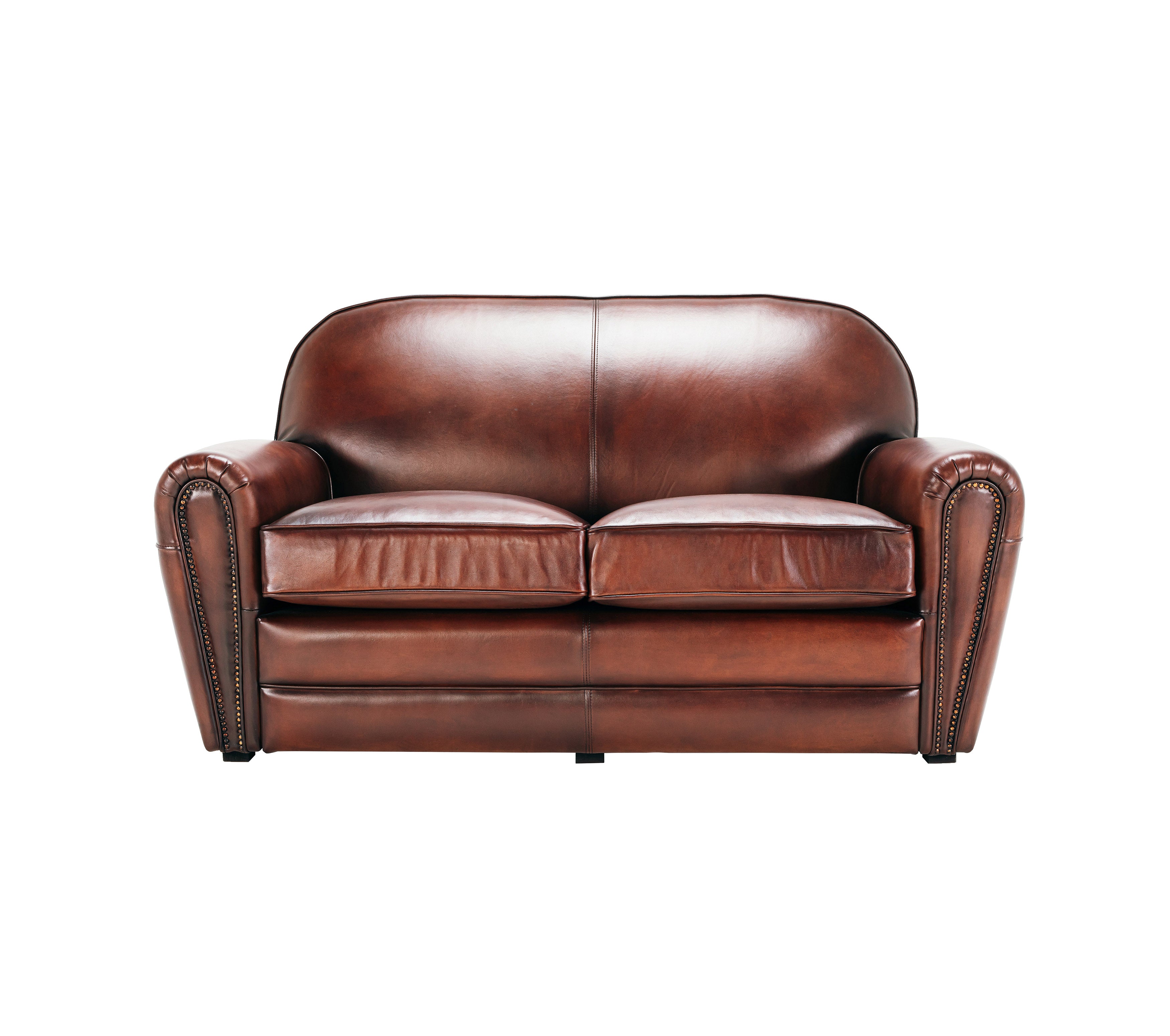 Milán 150 cm leather sofa