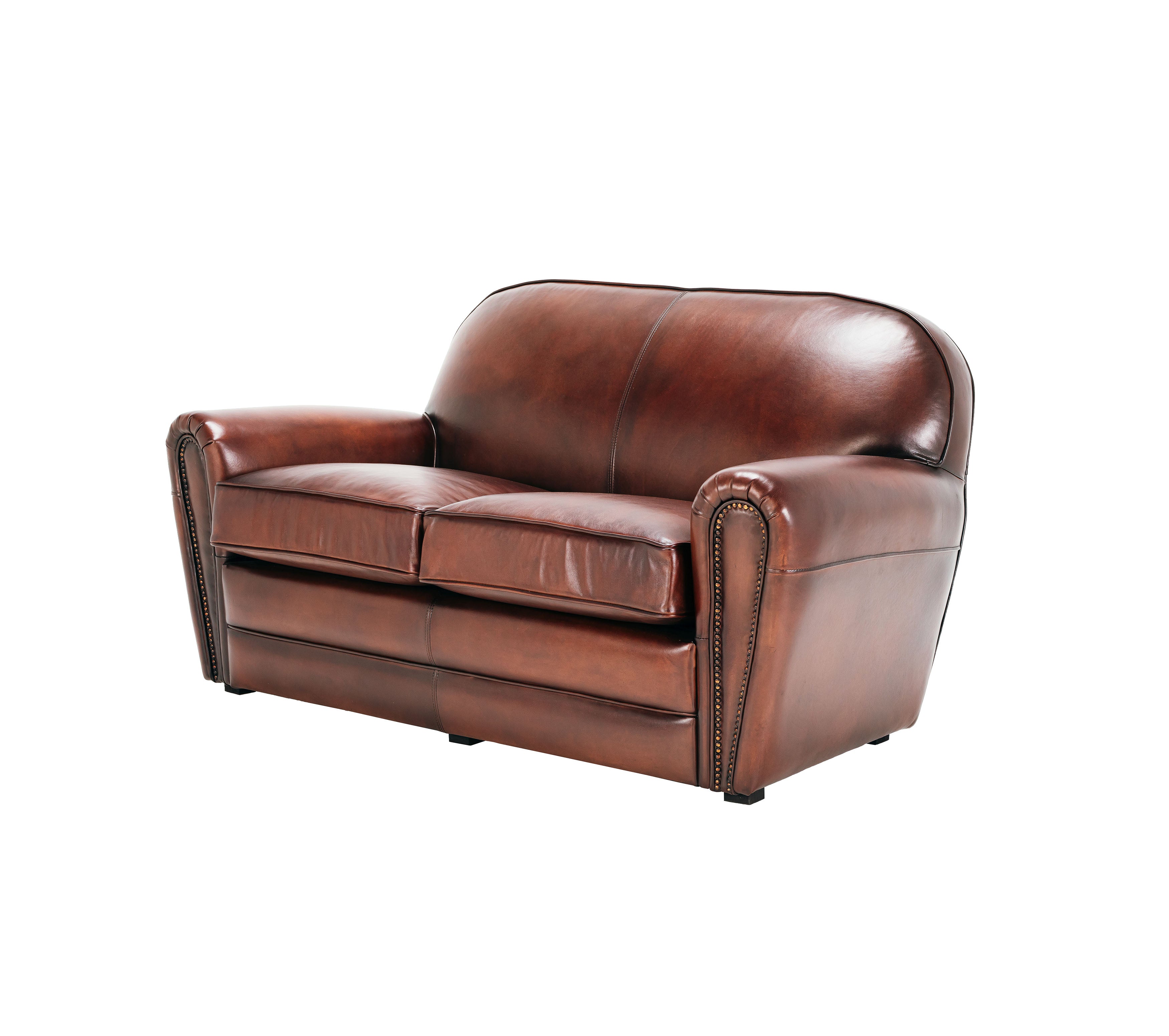 Milán 150 cm leather sofa