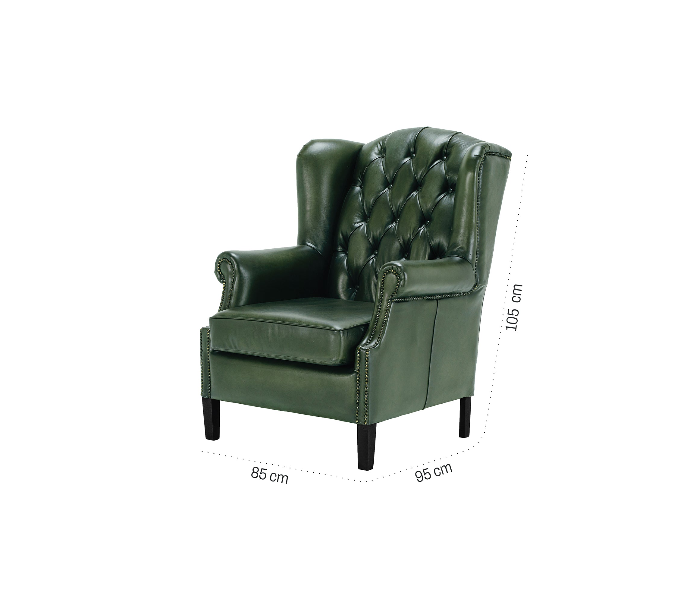 Chesterfield Hemingway leather armchair