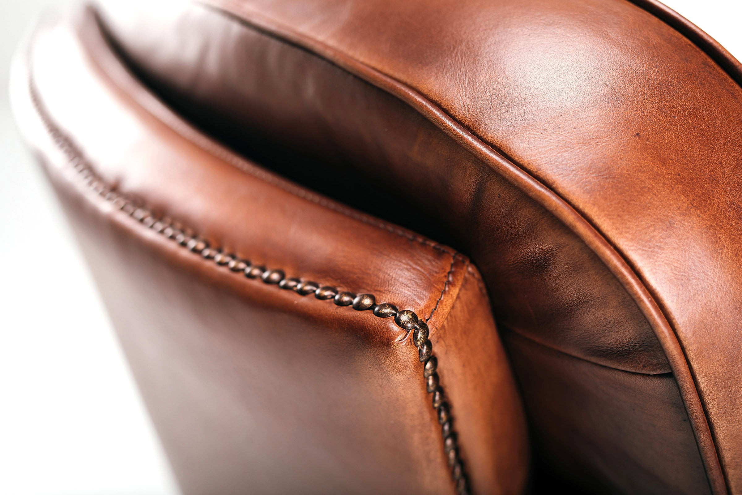 Kaffka leather armchair