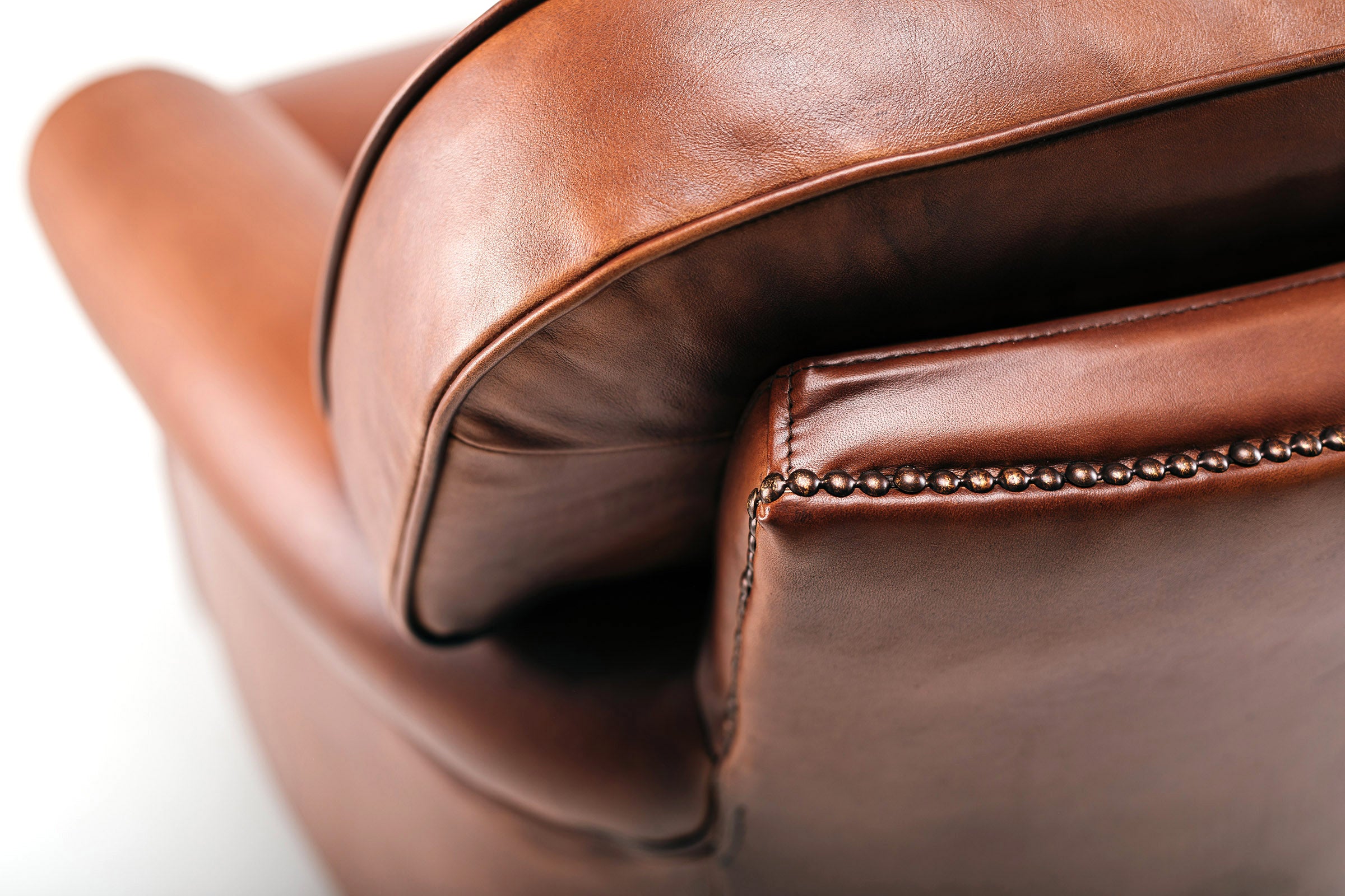 Kaffka leather armchair
