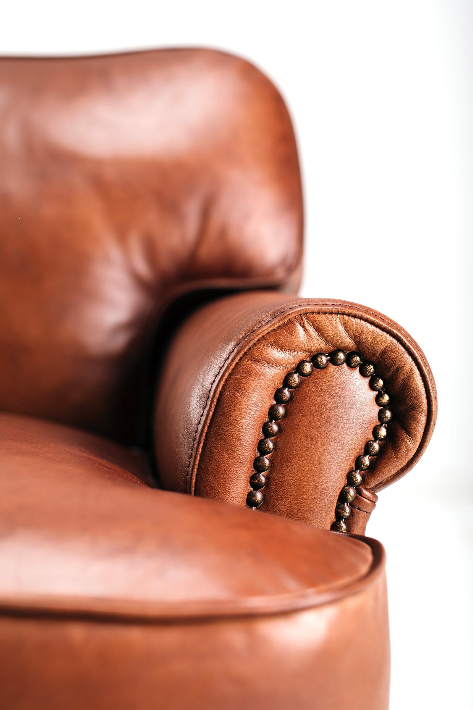 Kaffka leather armchair