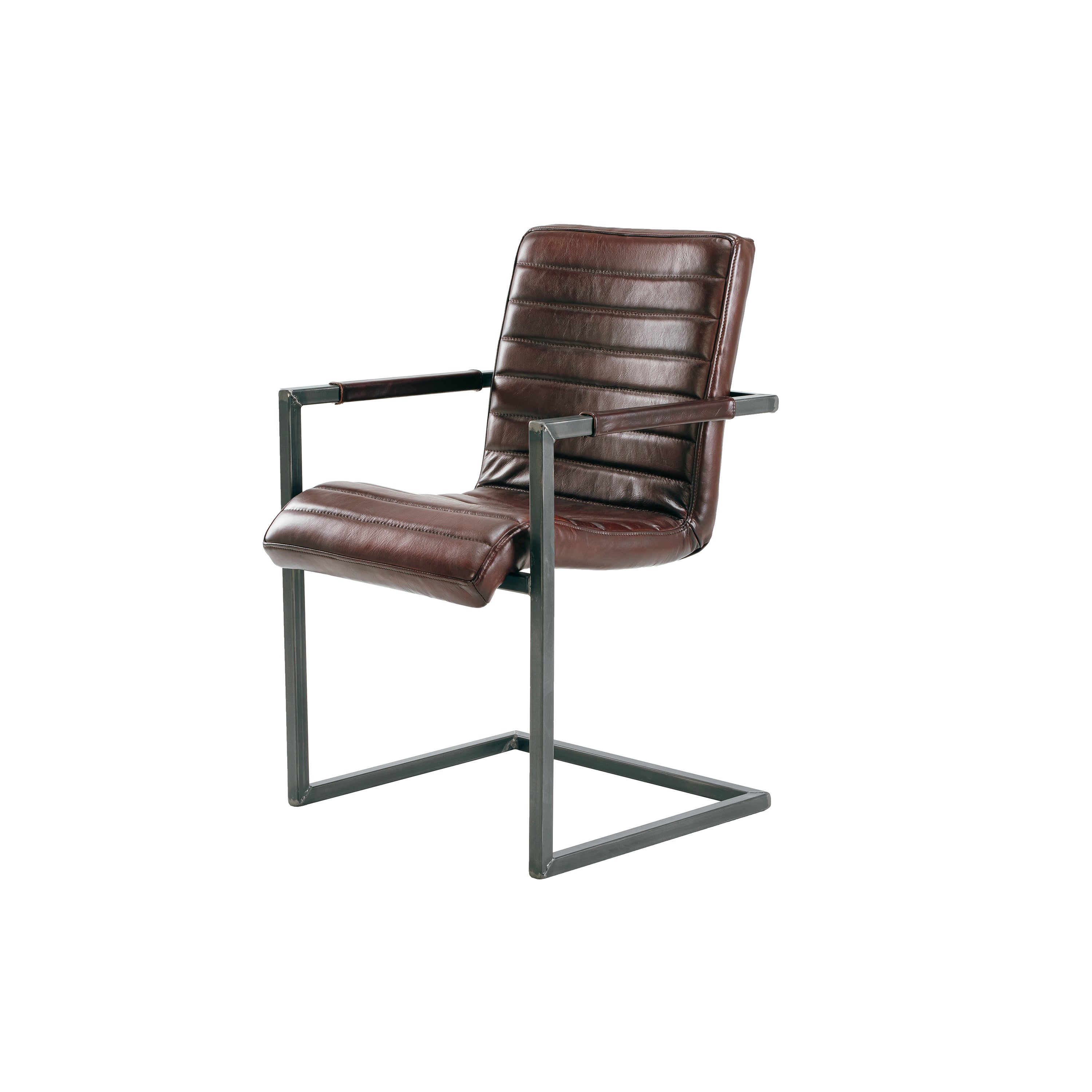 Scaun din piele Nomad Ribbed Tip 2