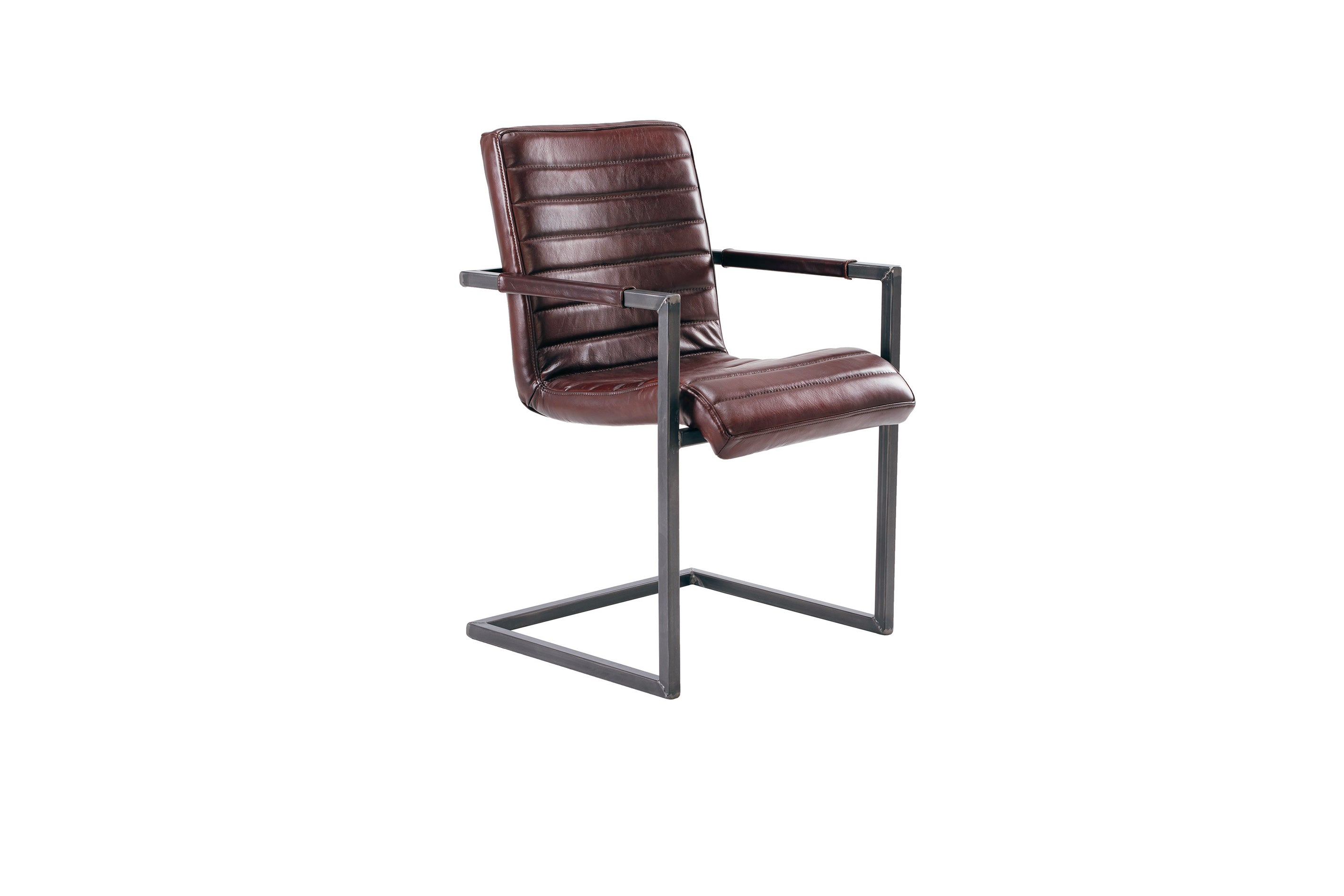 Scaun din piele Nomad Ribbed Tip 2