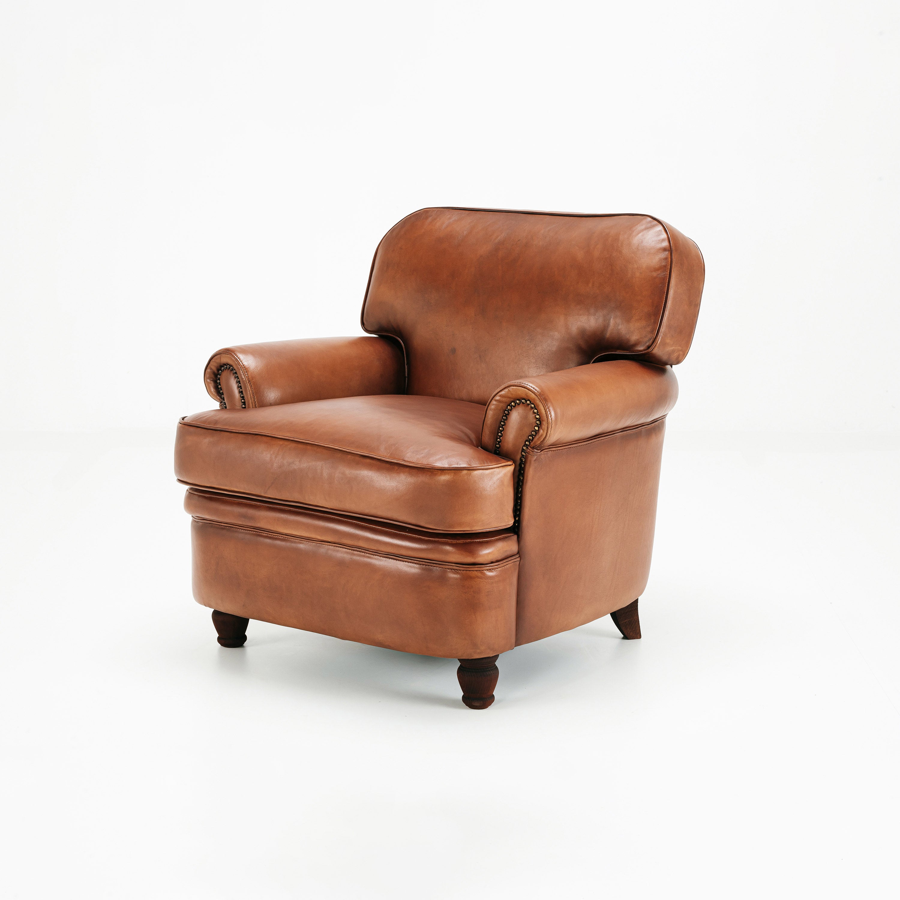 Kaffka leather armchair