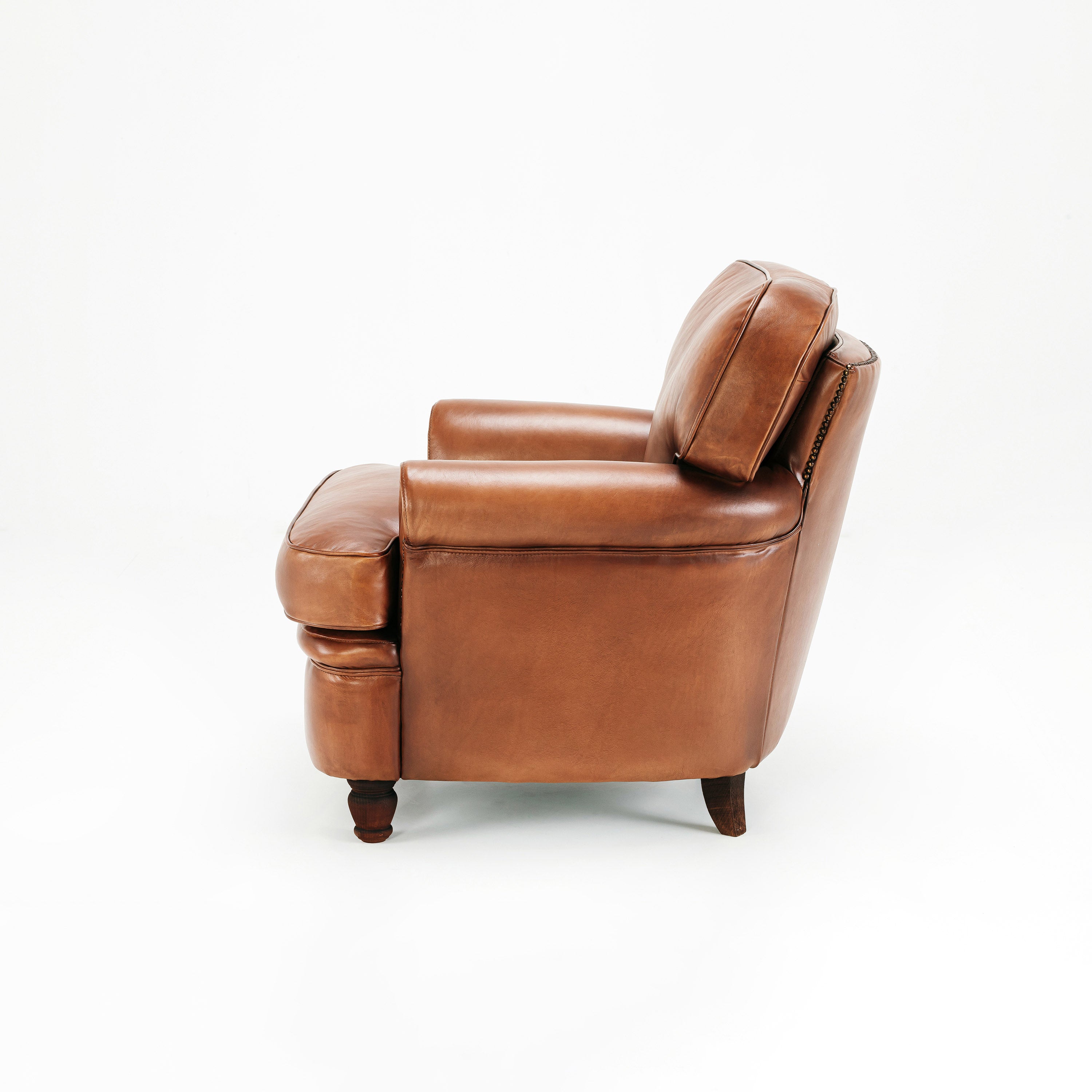 Kaffka leather armchair