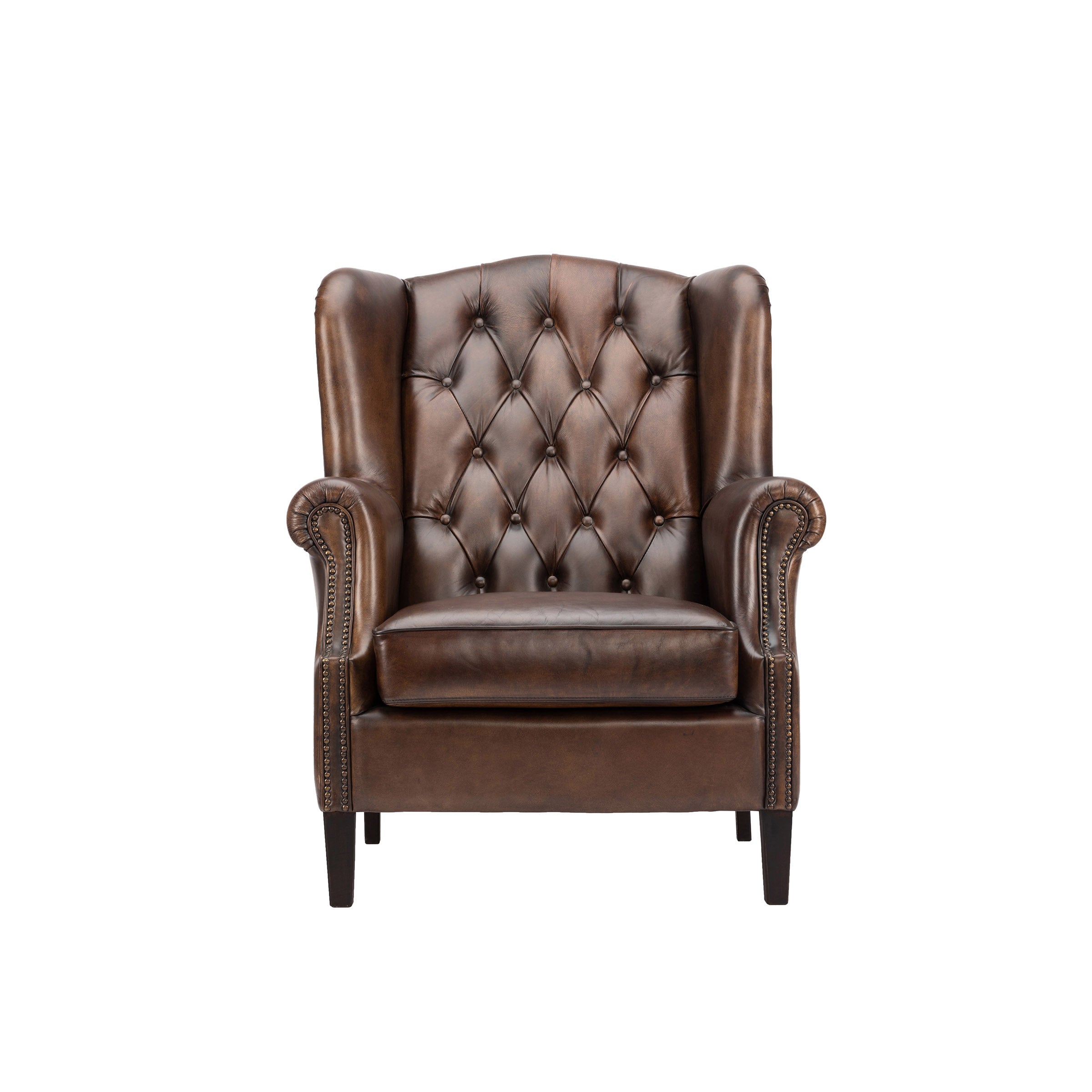 Chesterfield Hemingway leather armchair