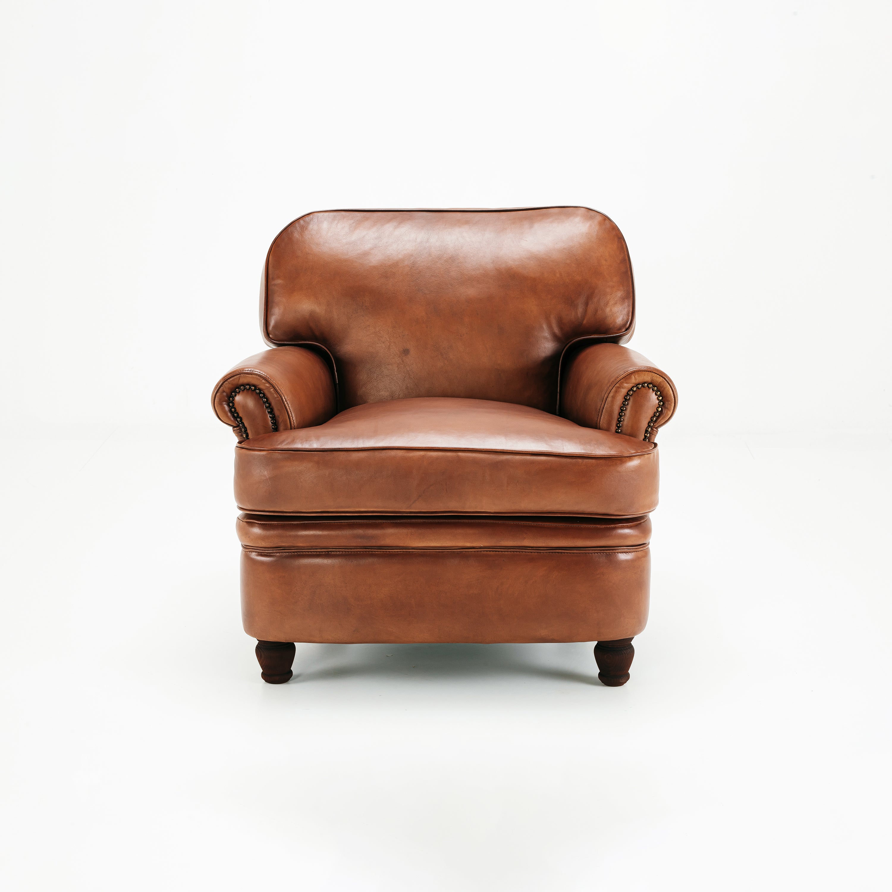 Kaffka leather armchair
