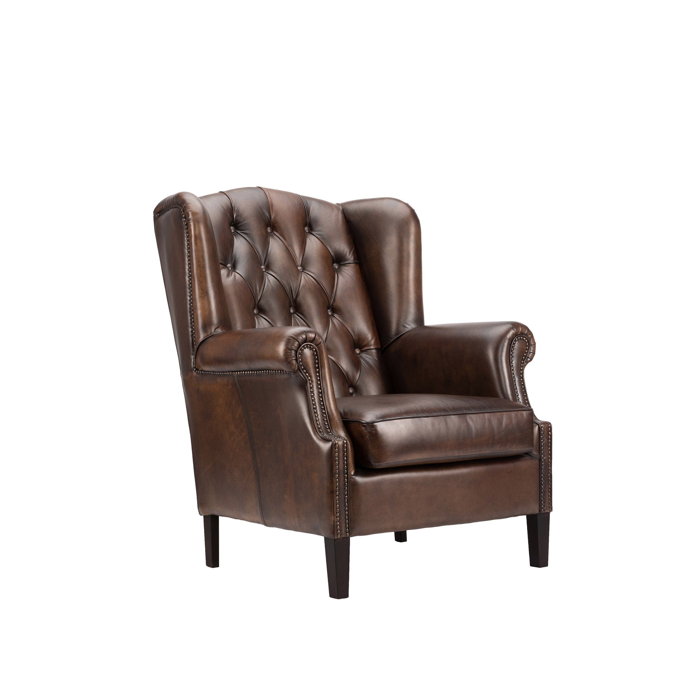 Chesterfield Hemingway leather armchair