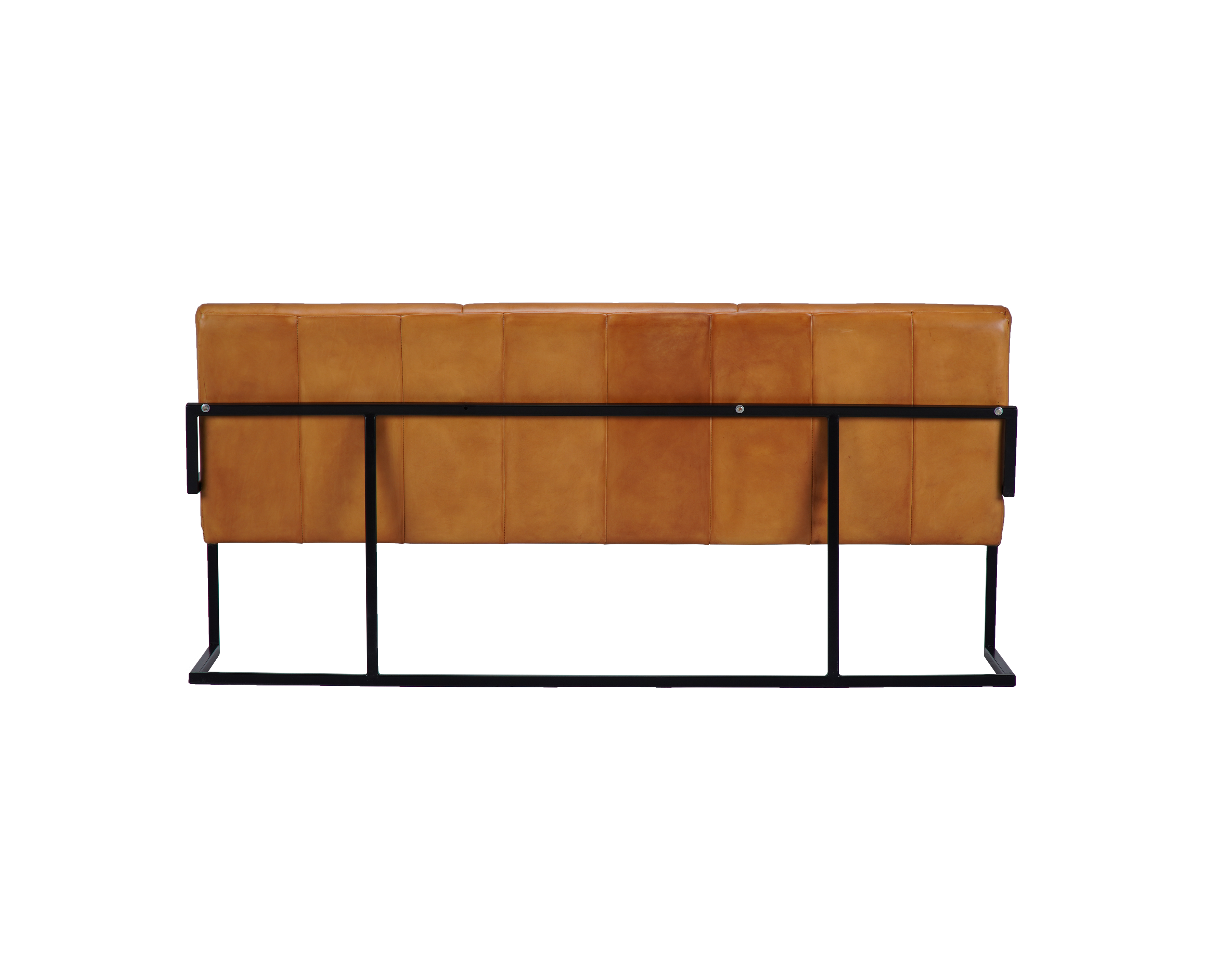 Nomad Ribbed Comfort leather bench