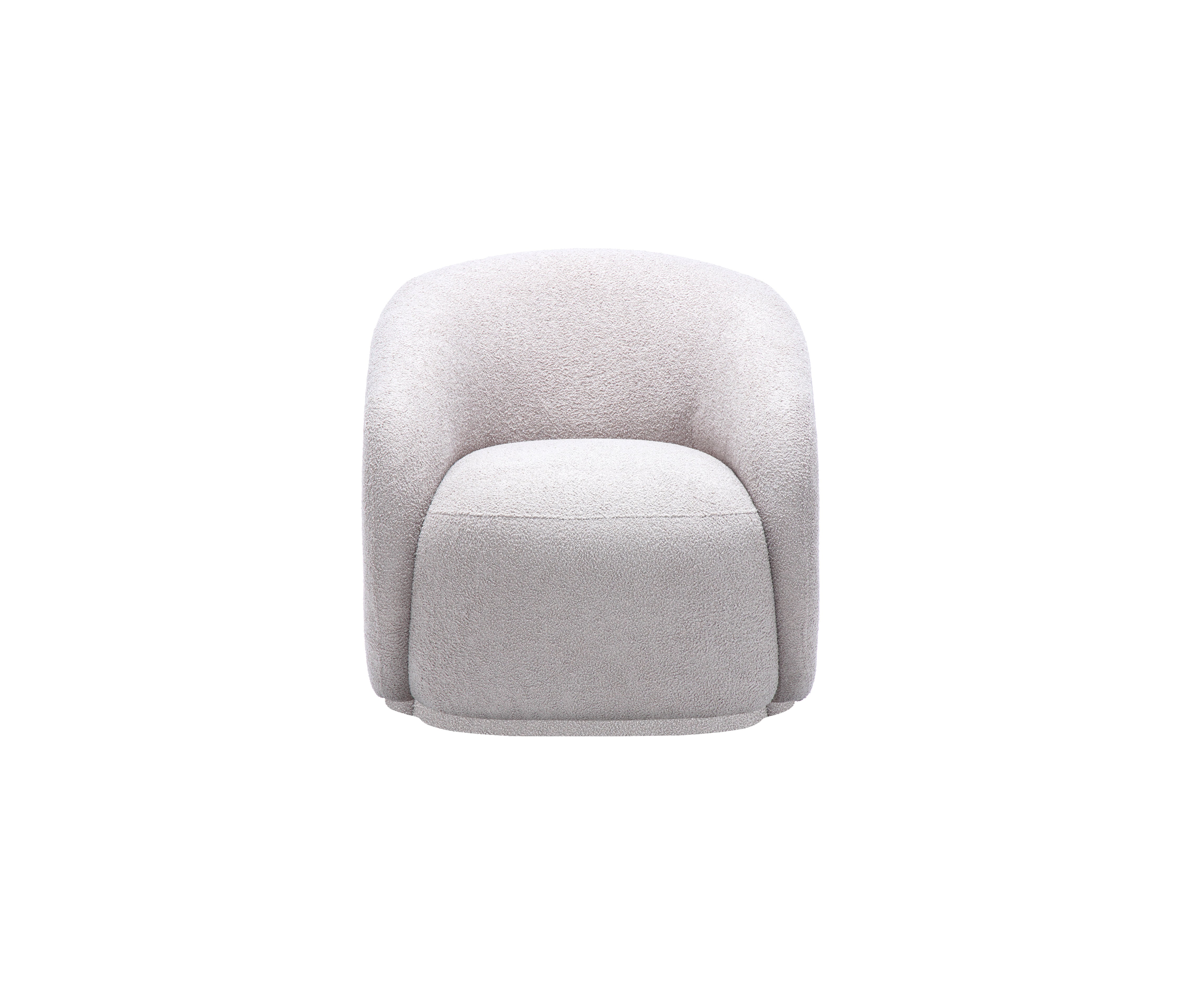 Bourbon bouclé armchair