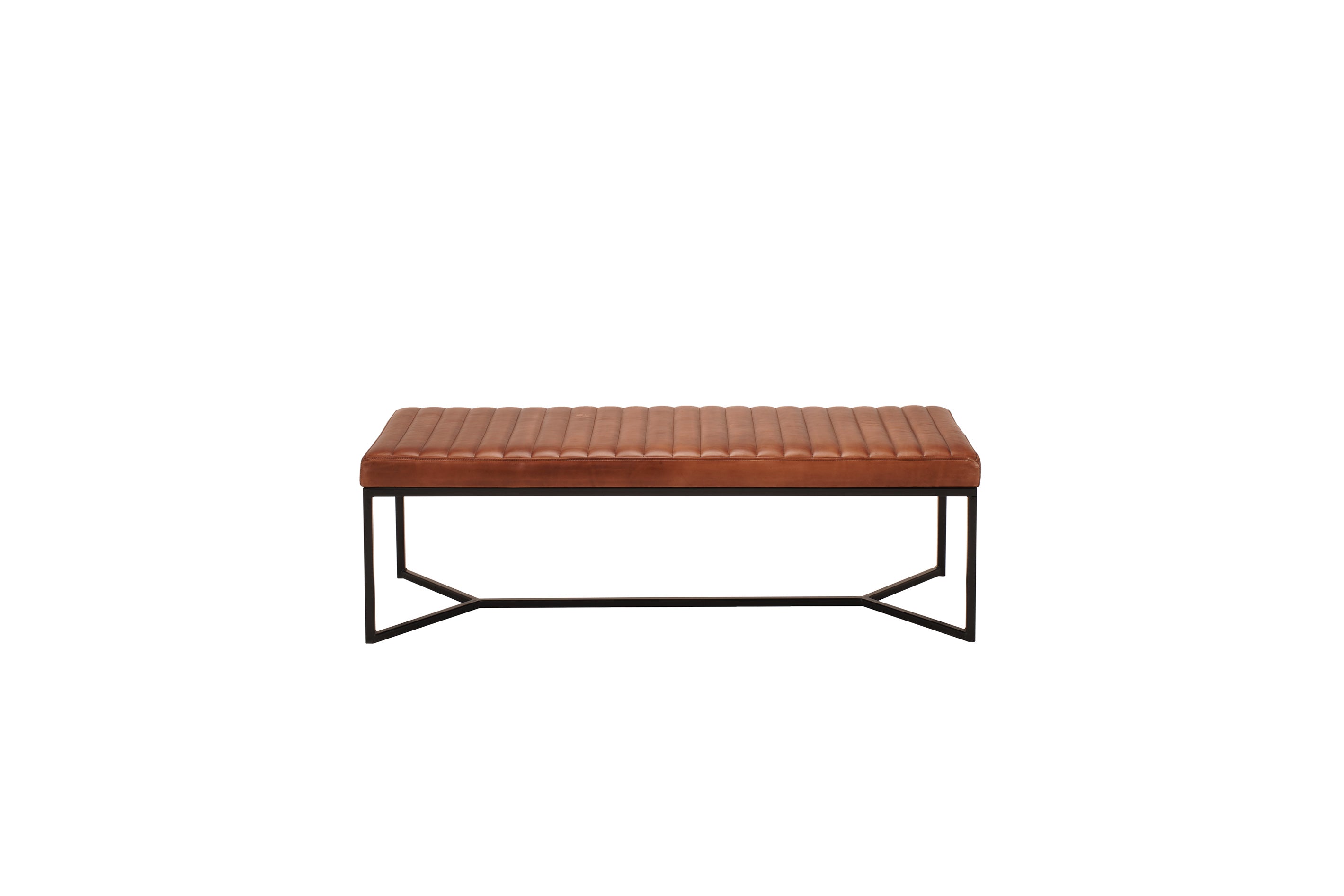 Bancă din piele Nomad Ribbed Space X