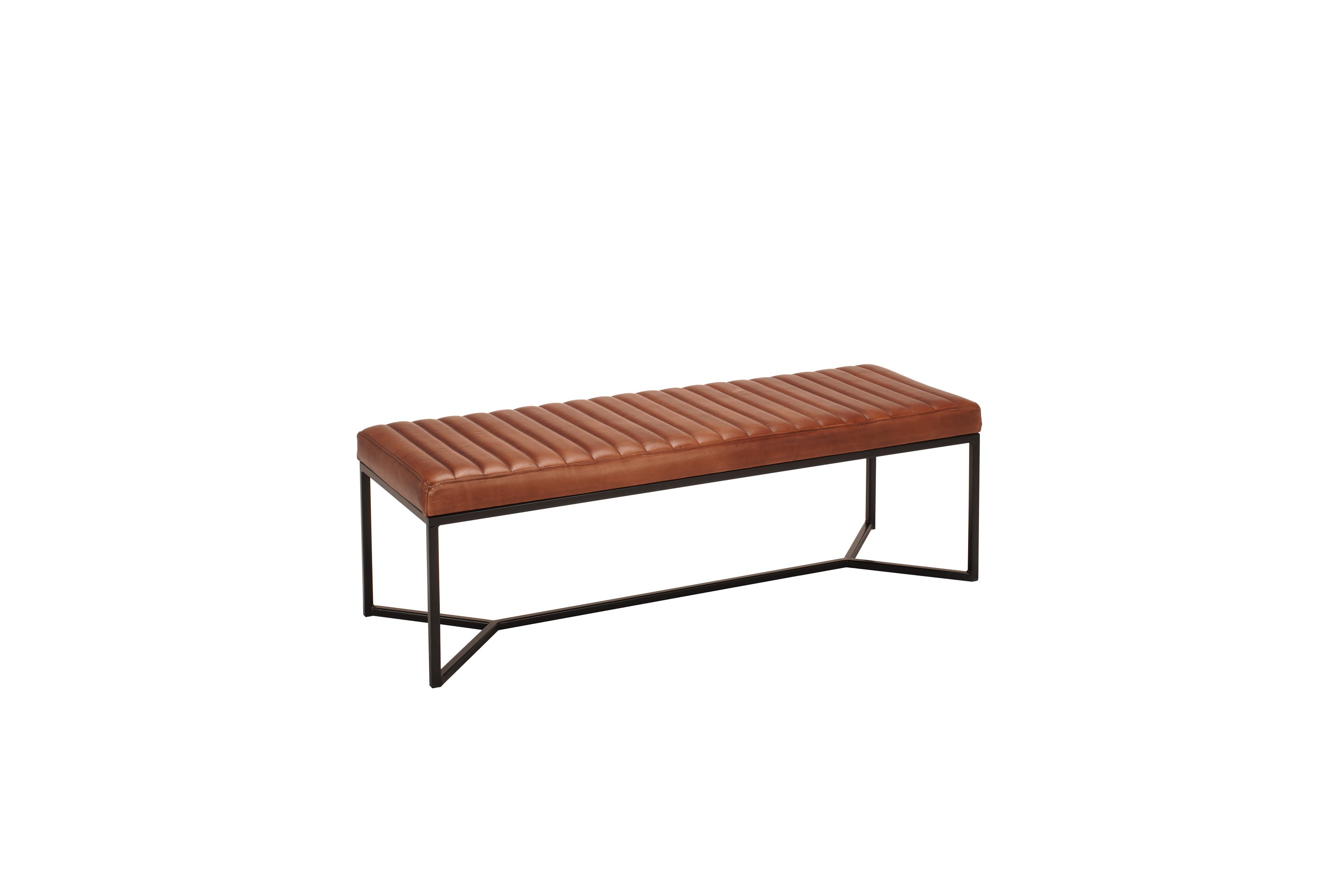 Bancă din piele Nomad Ribbed Space X