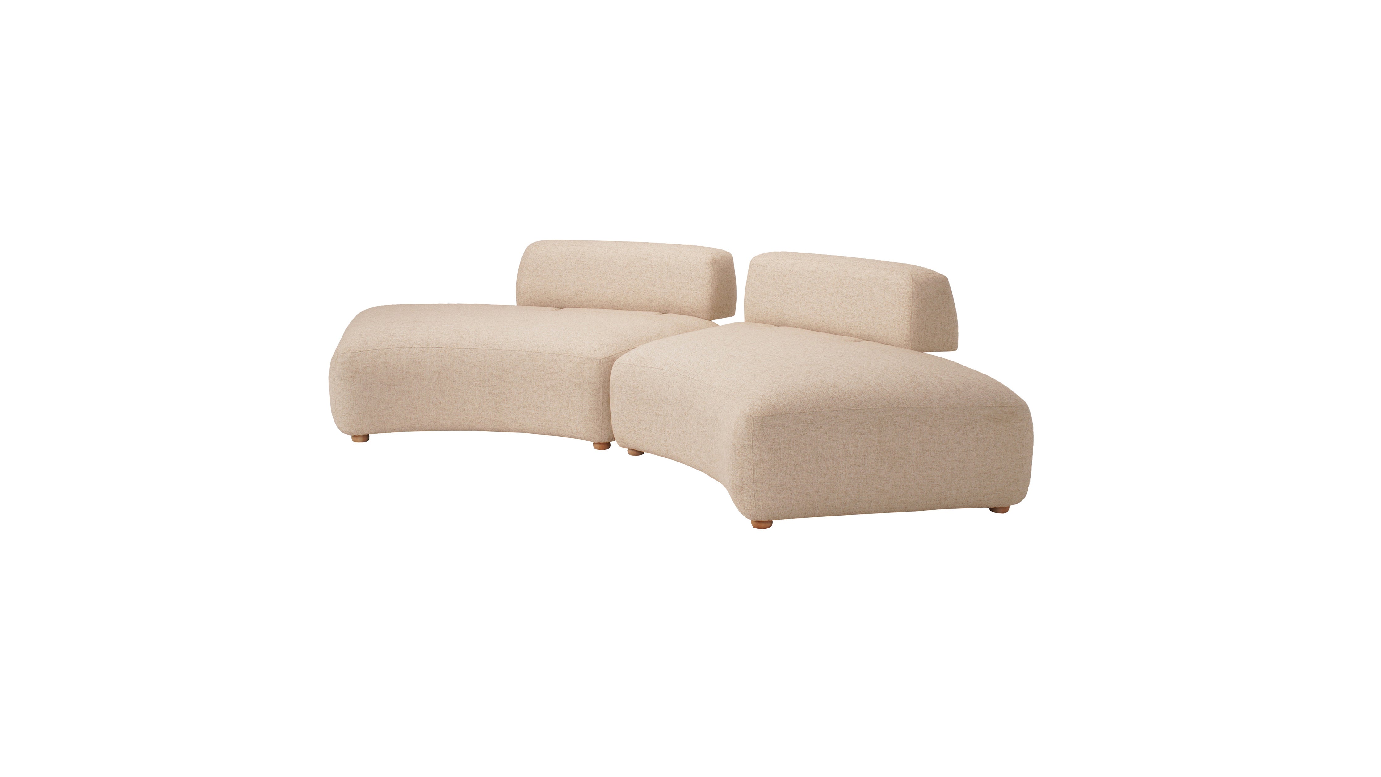 Canapea modulară Aura Lounge C/R + C/R