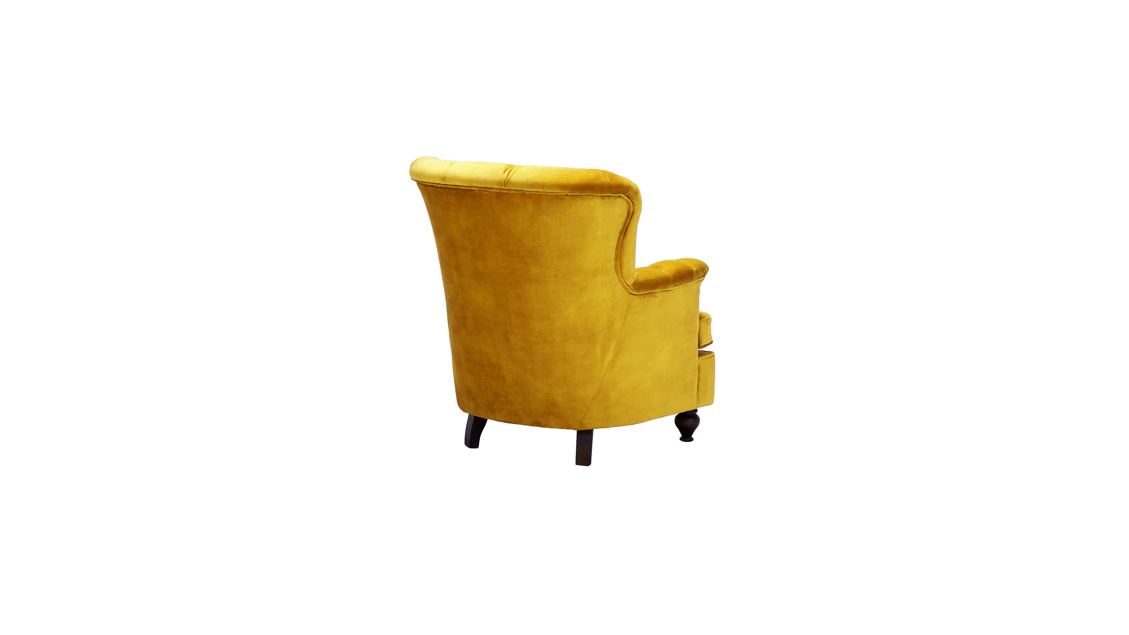 Monark velvet armchair