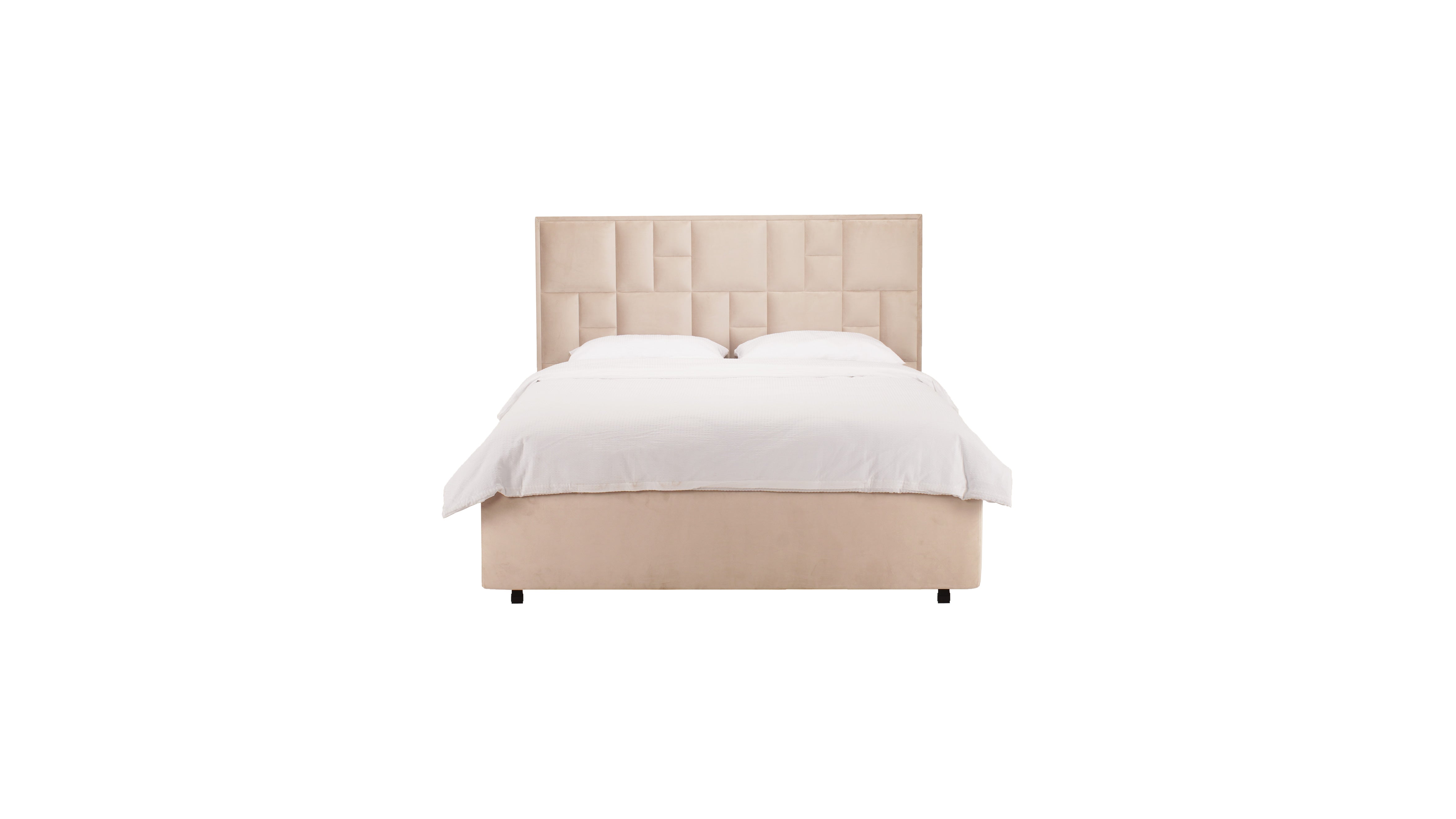 Meta velvet bed