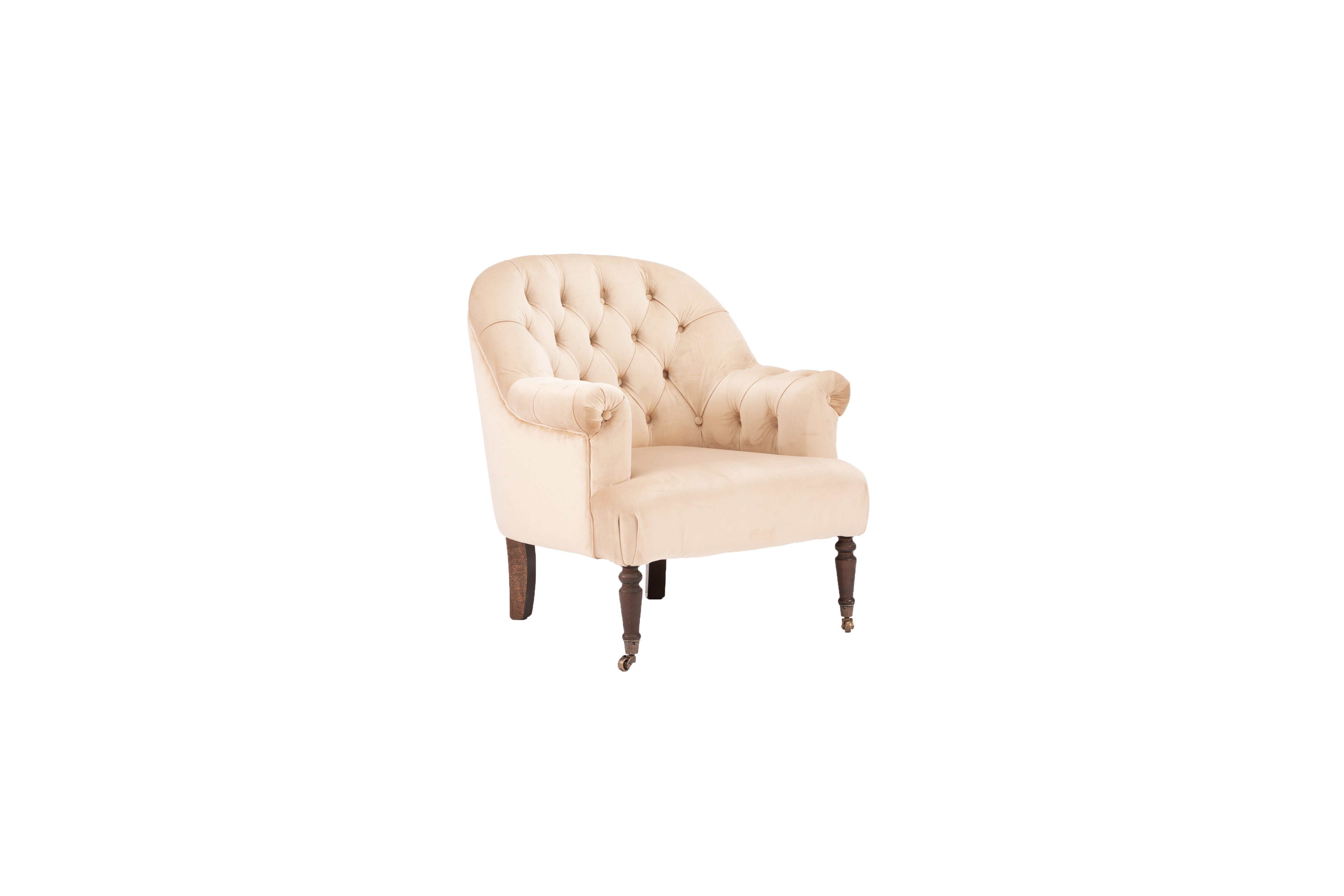 Present velvet clubchair