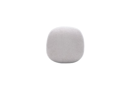 Bourbon bouclé ottoman