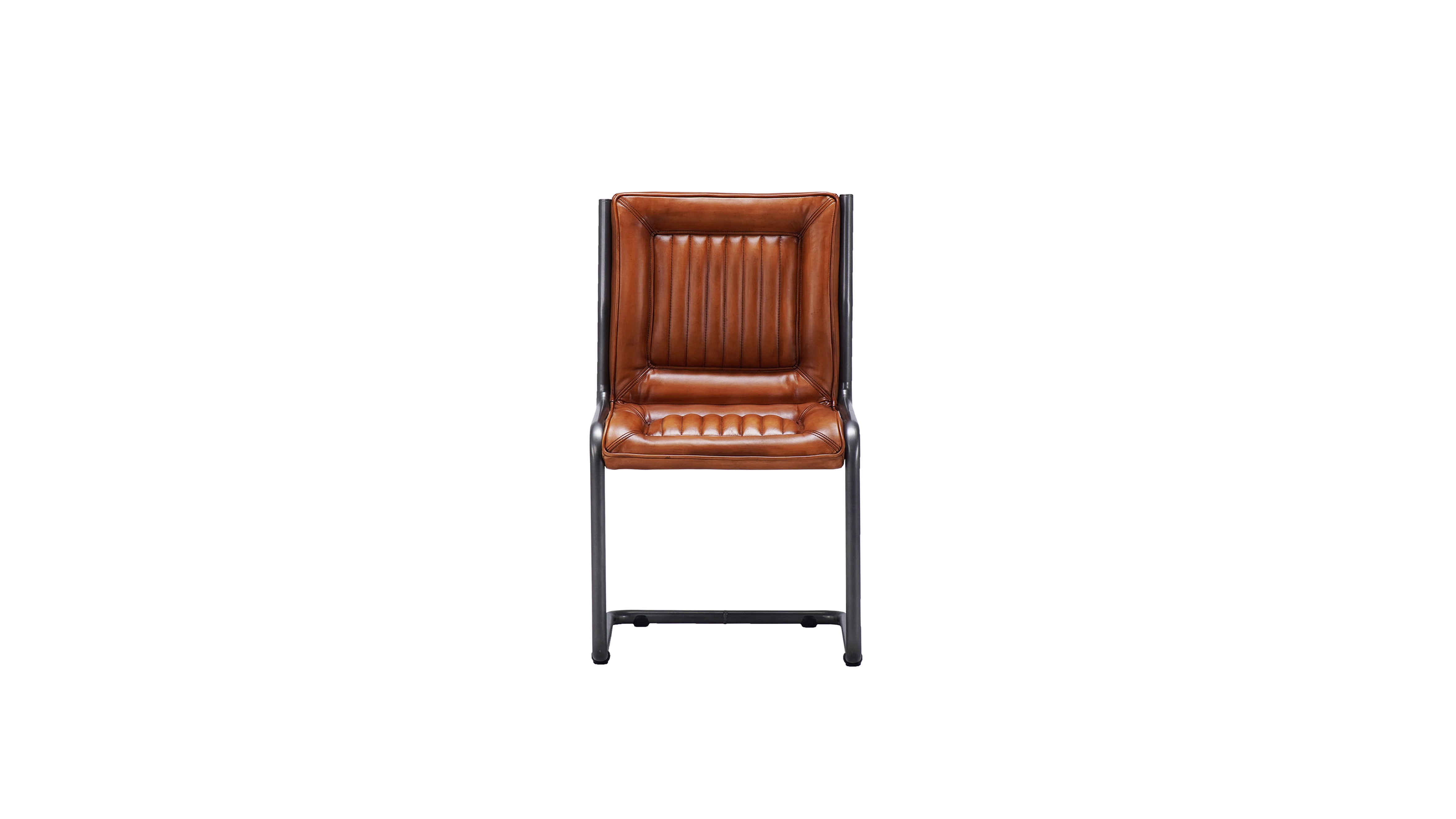 Nomad slim Borderstripe Sr leather chair