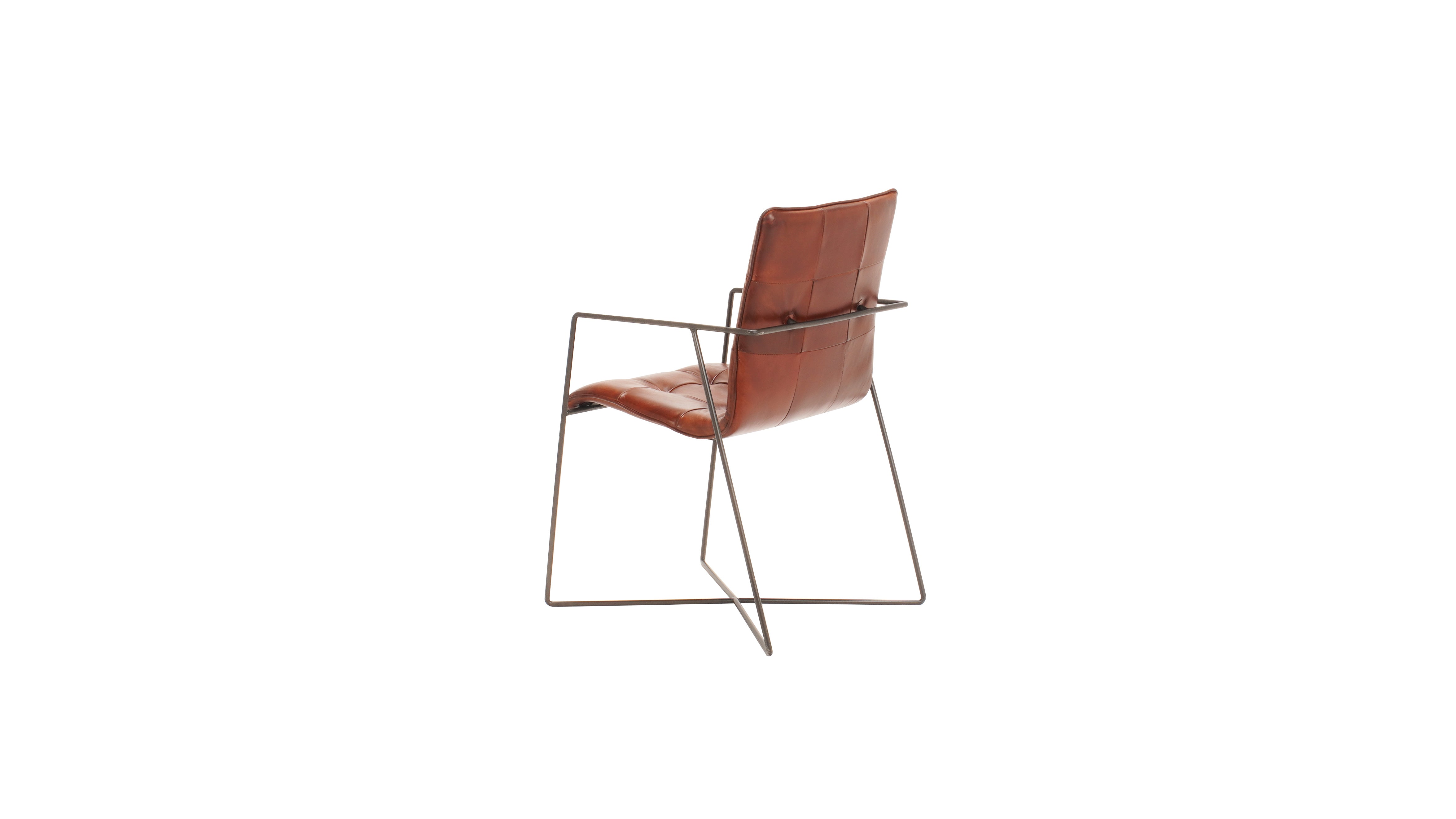 Nomad Mesh spider leather chair
