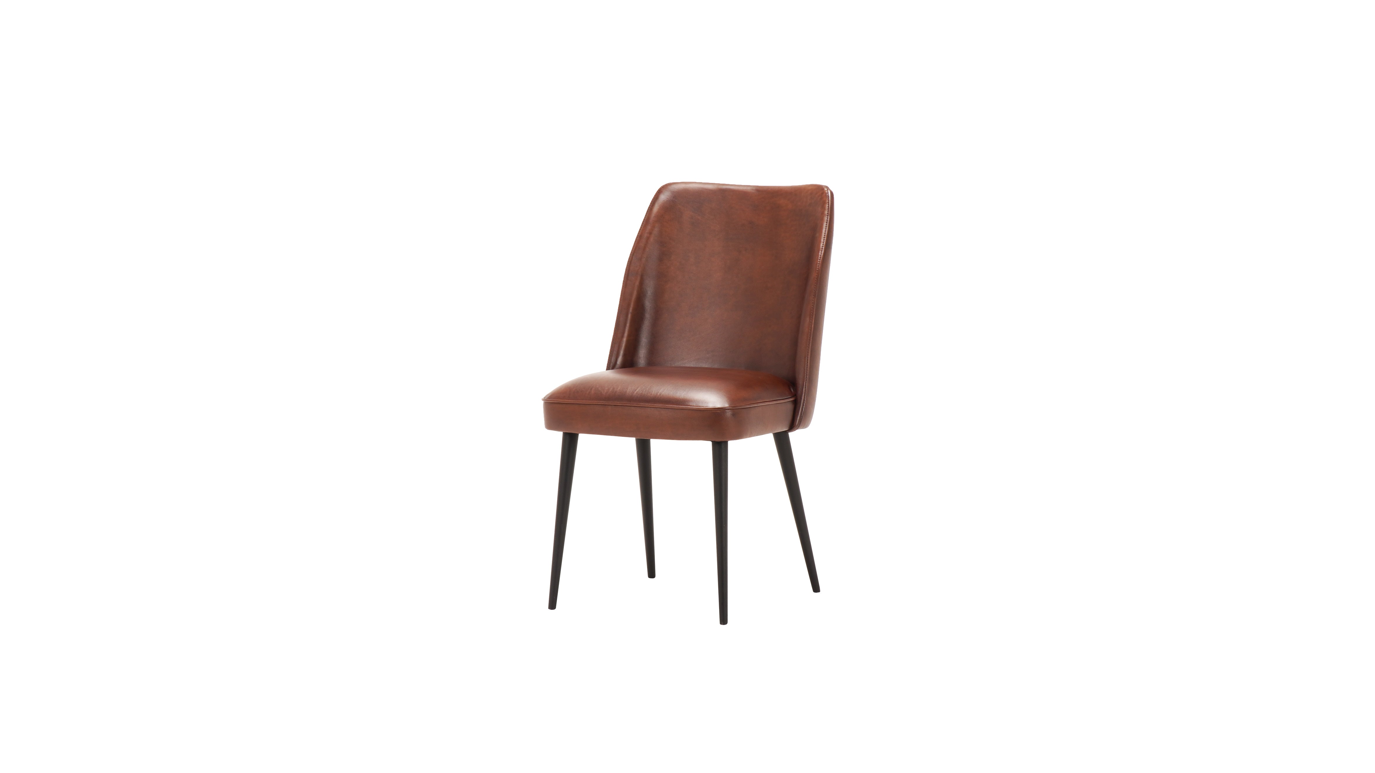 Nomad Karlo leather dining chair