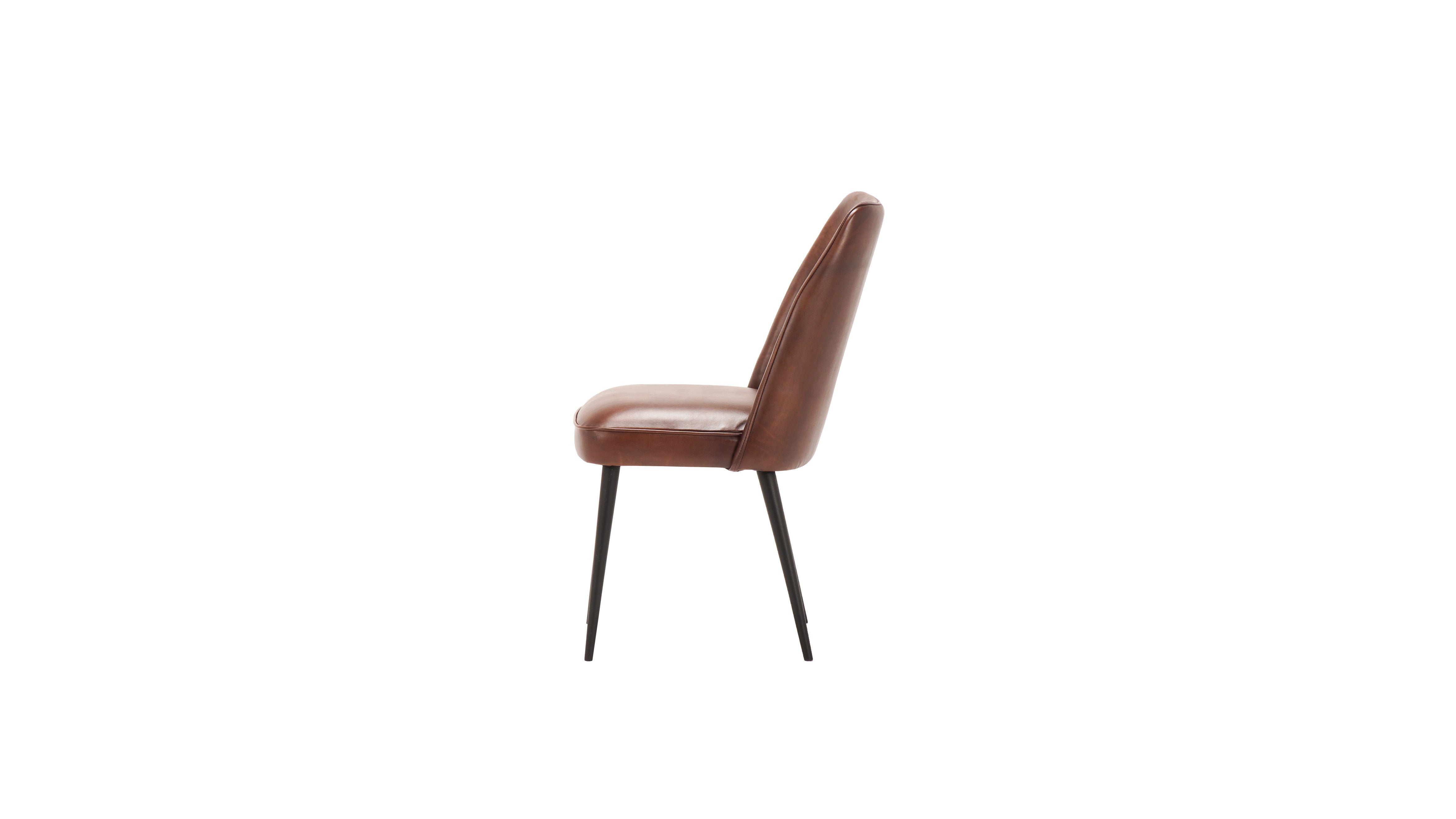 Nomad Karlo leather dining chair