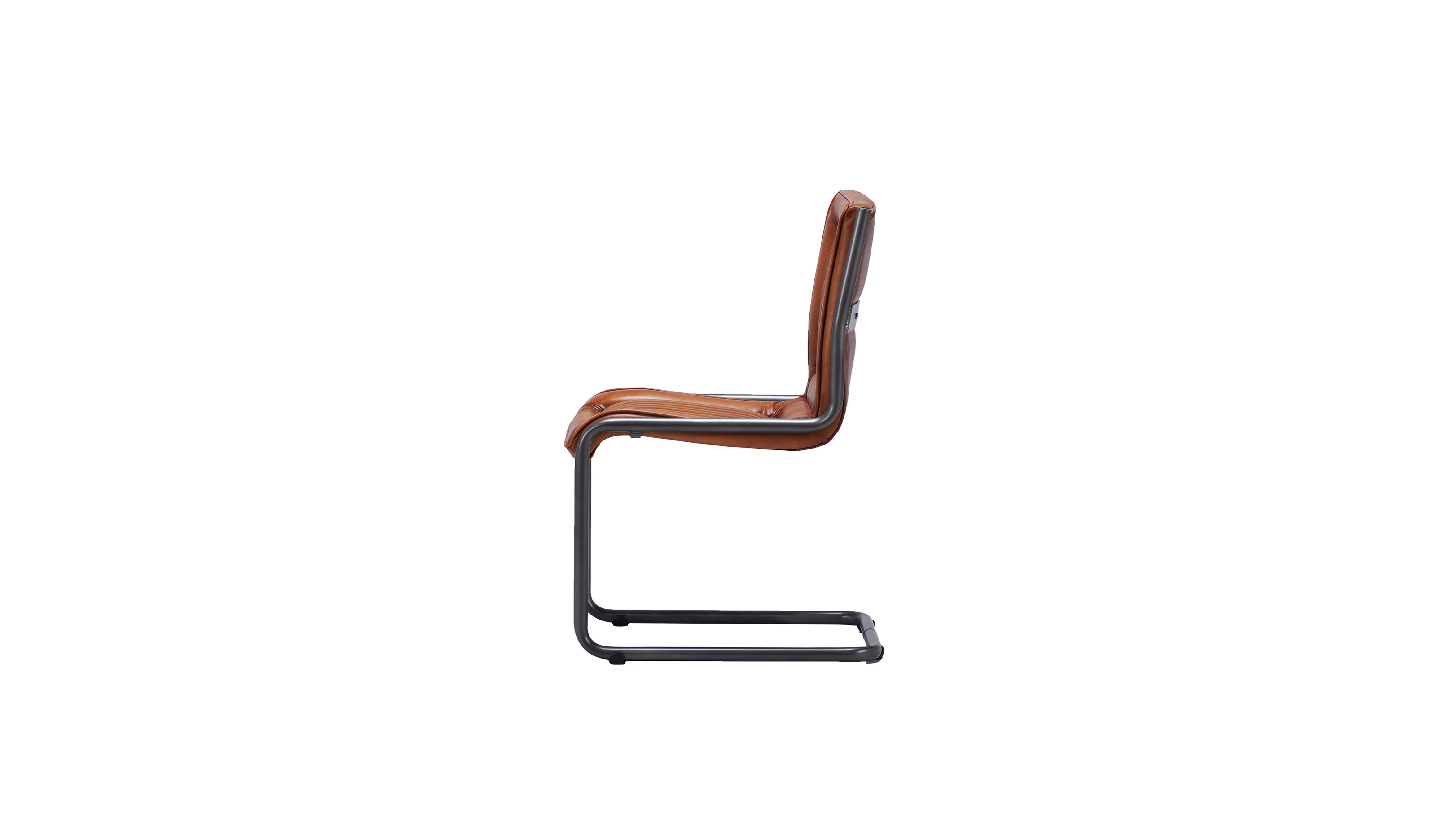 Nomad slim Borderstripe Sr leather chair