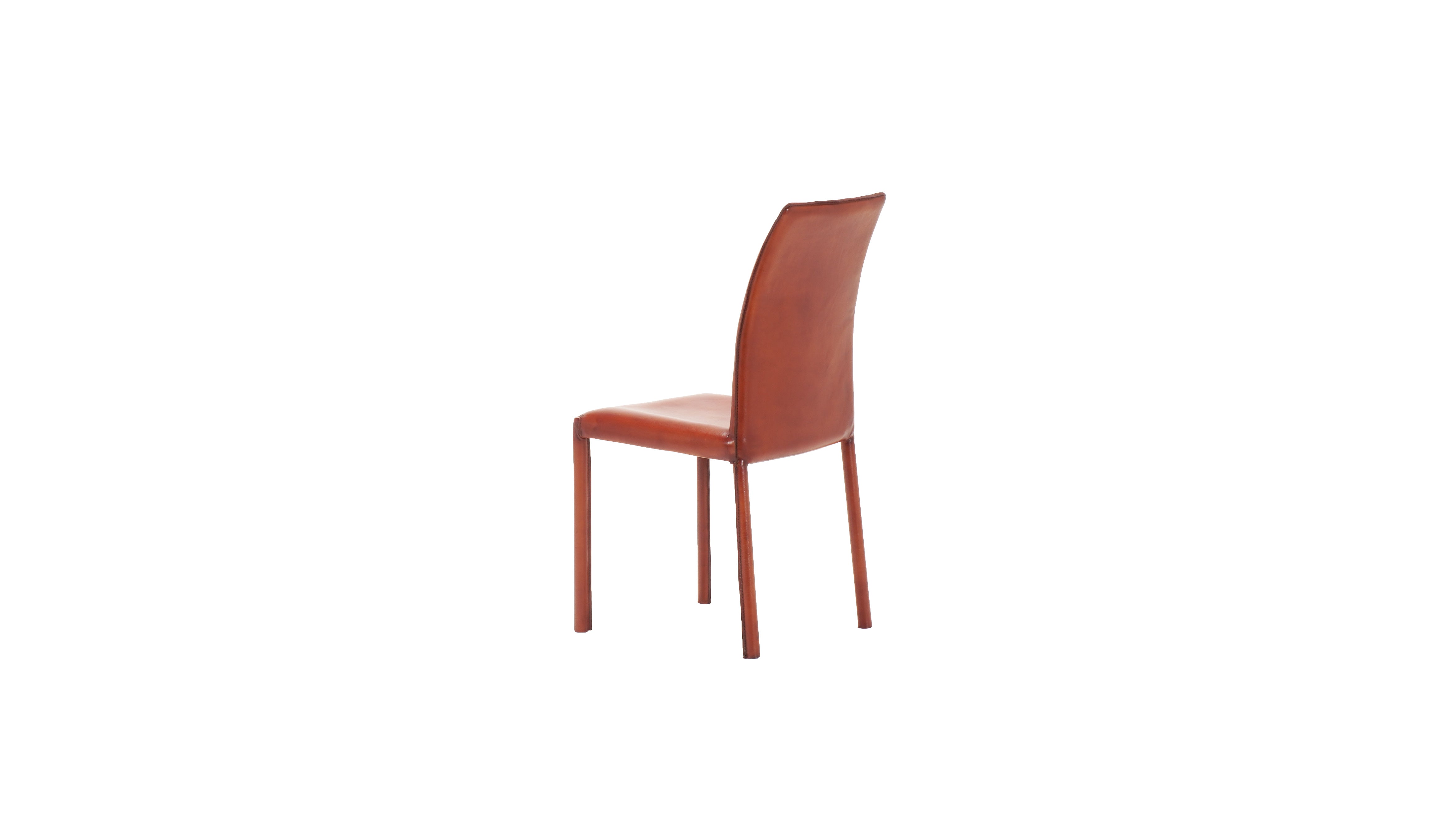 Nomad Kapton leather dining chair