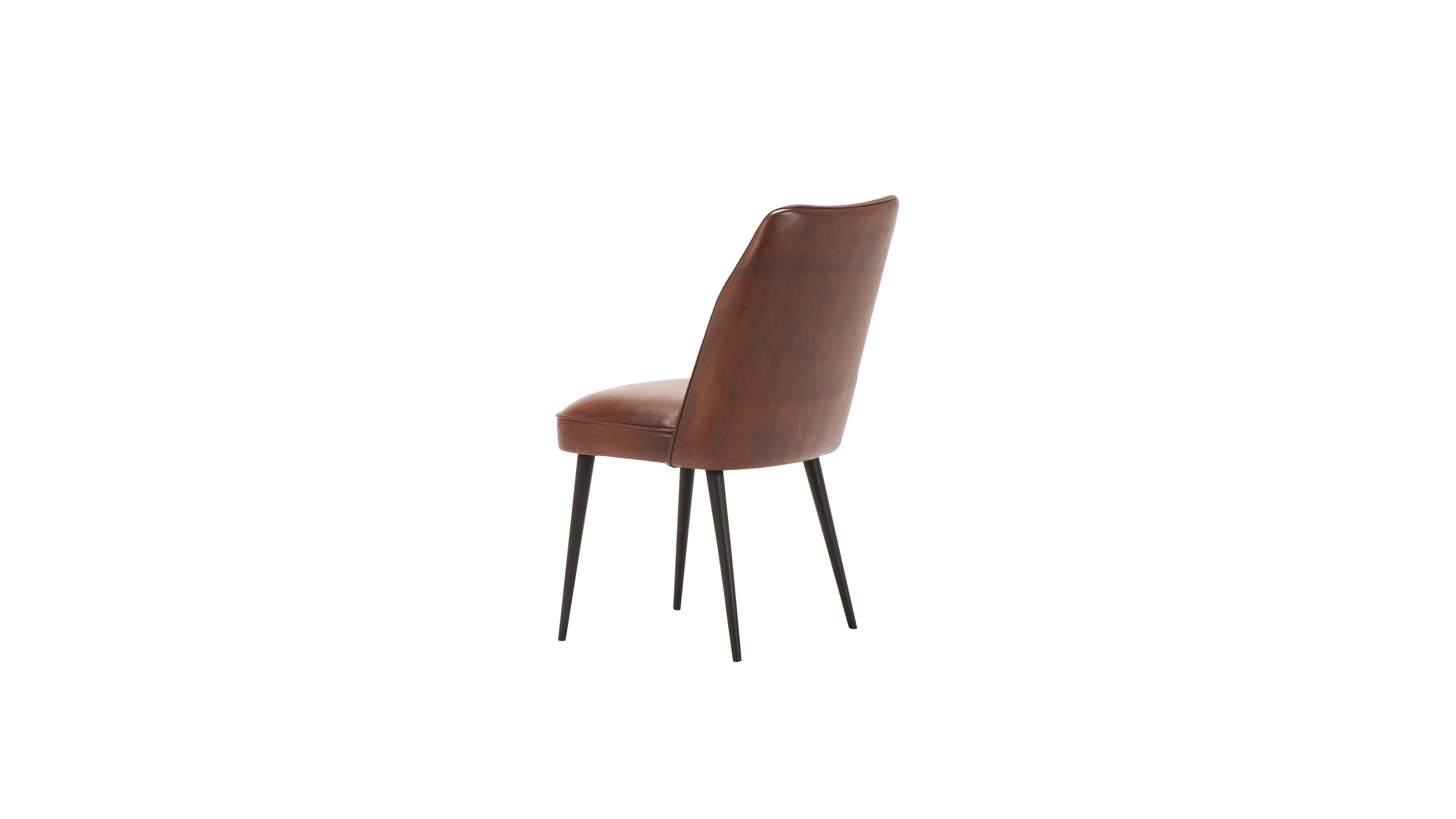 Nomad Karlo leather dining chair