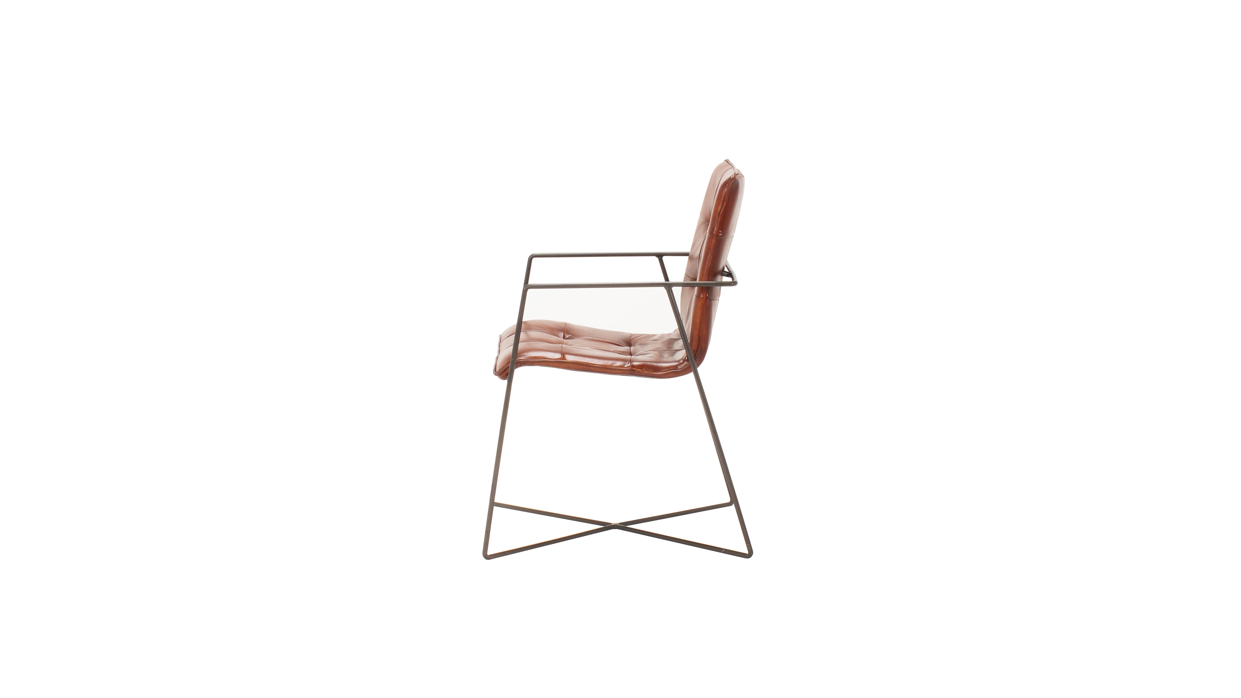 Nomad Mesh spider leather chair