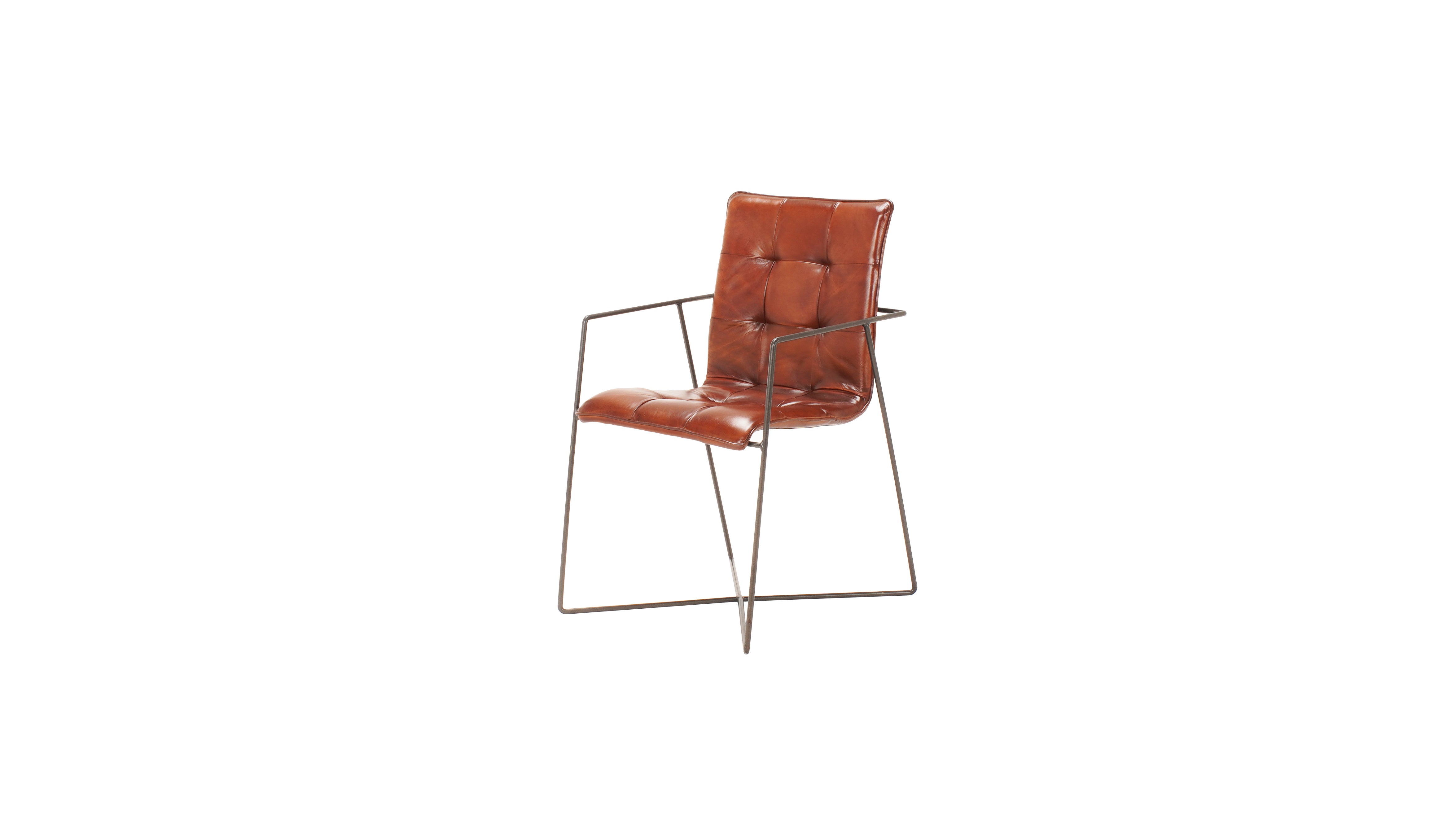 Nomad Mesh spider leather chair