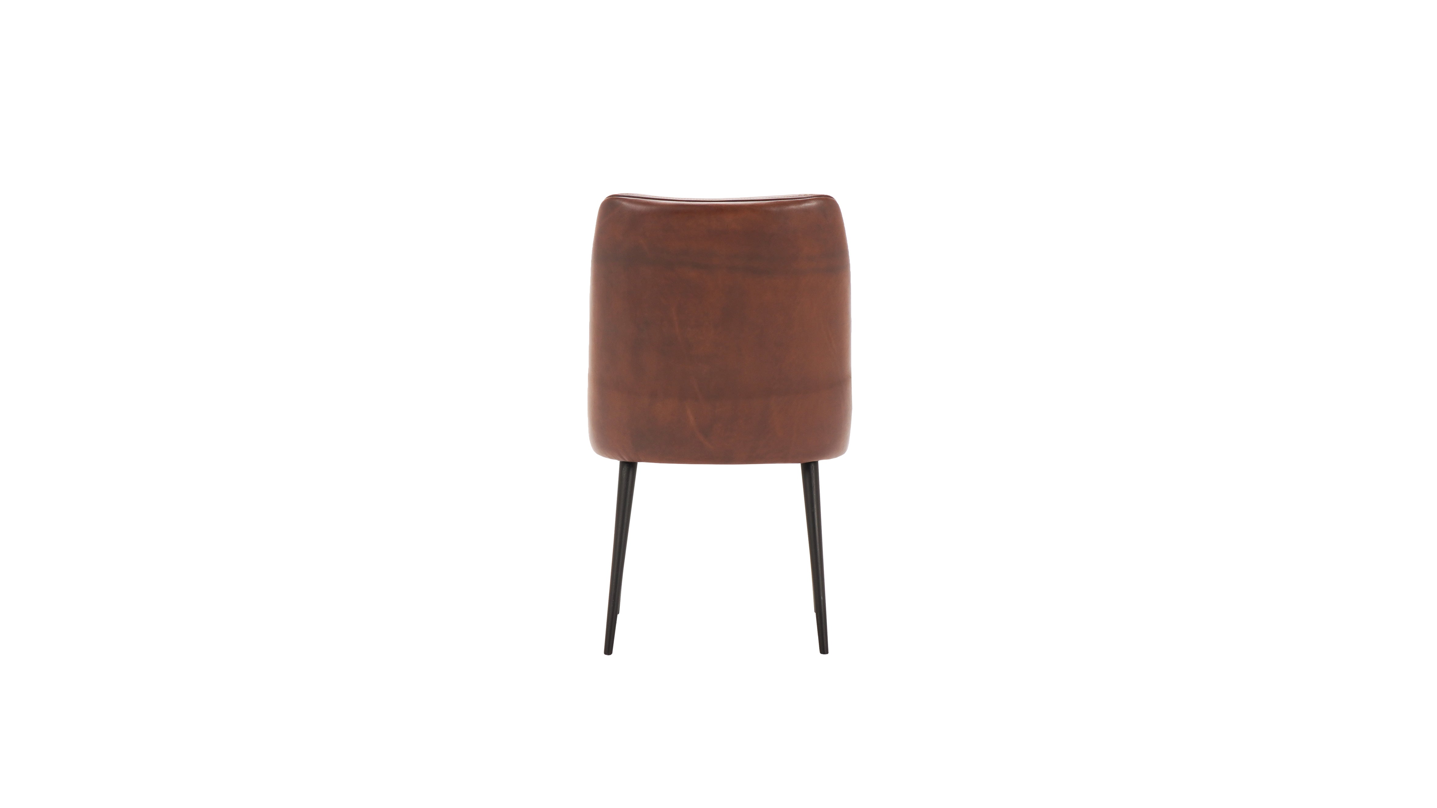 Nomad Karlo leather dining chair