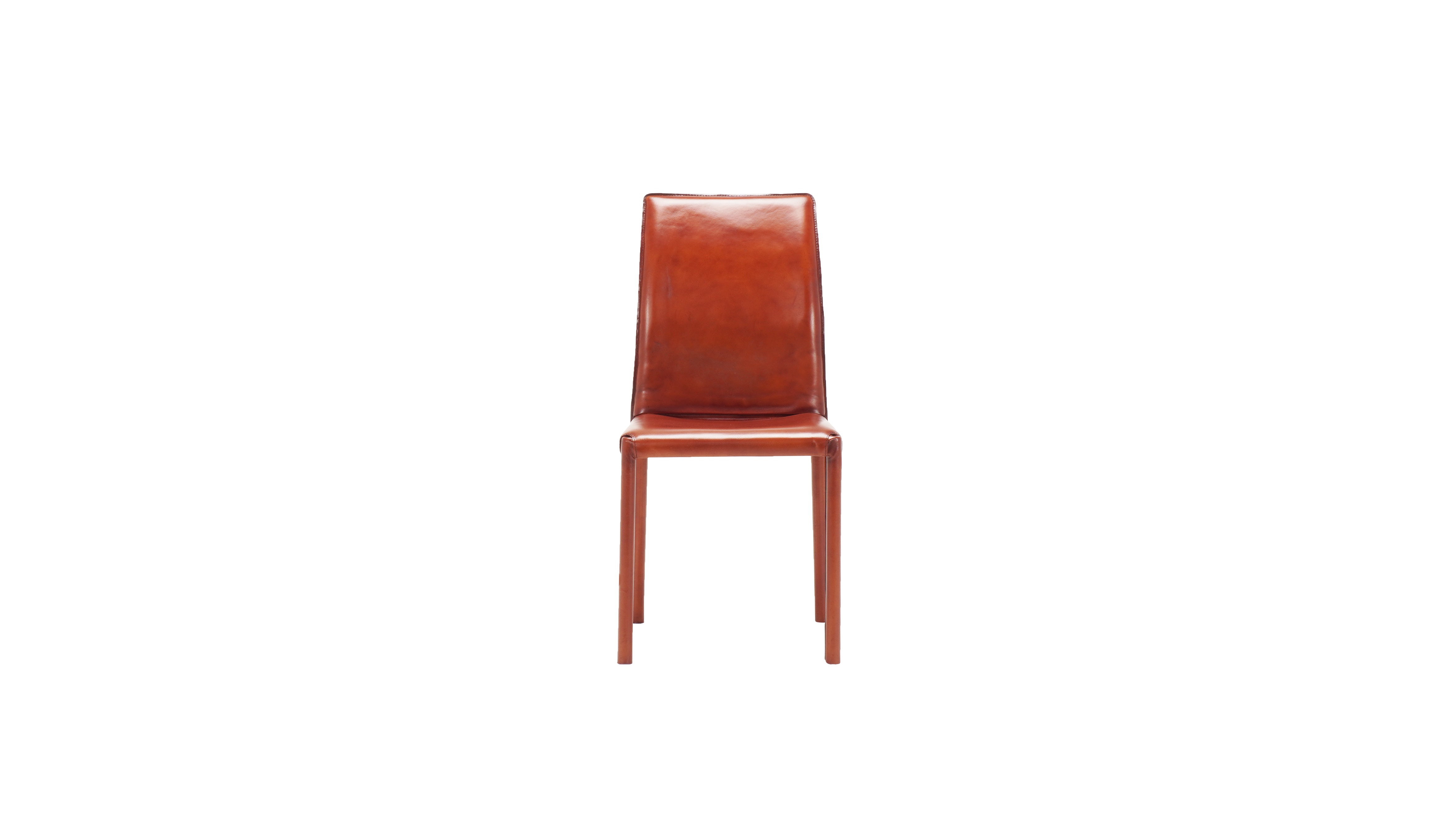 Nomad Kapton leather dining chair