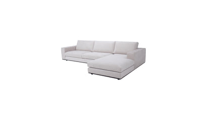 Grandio modular corner sofa and ottoman