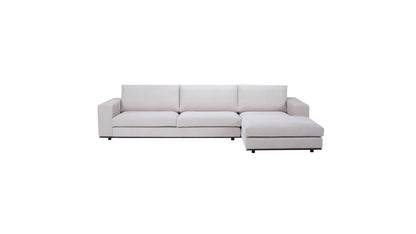 Grandio modular corner sofa and ottoman