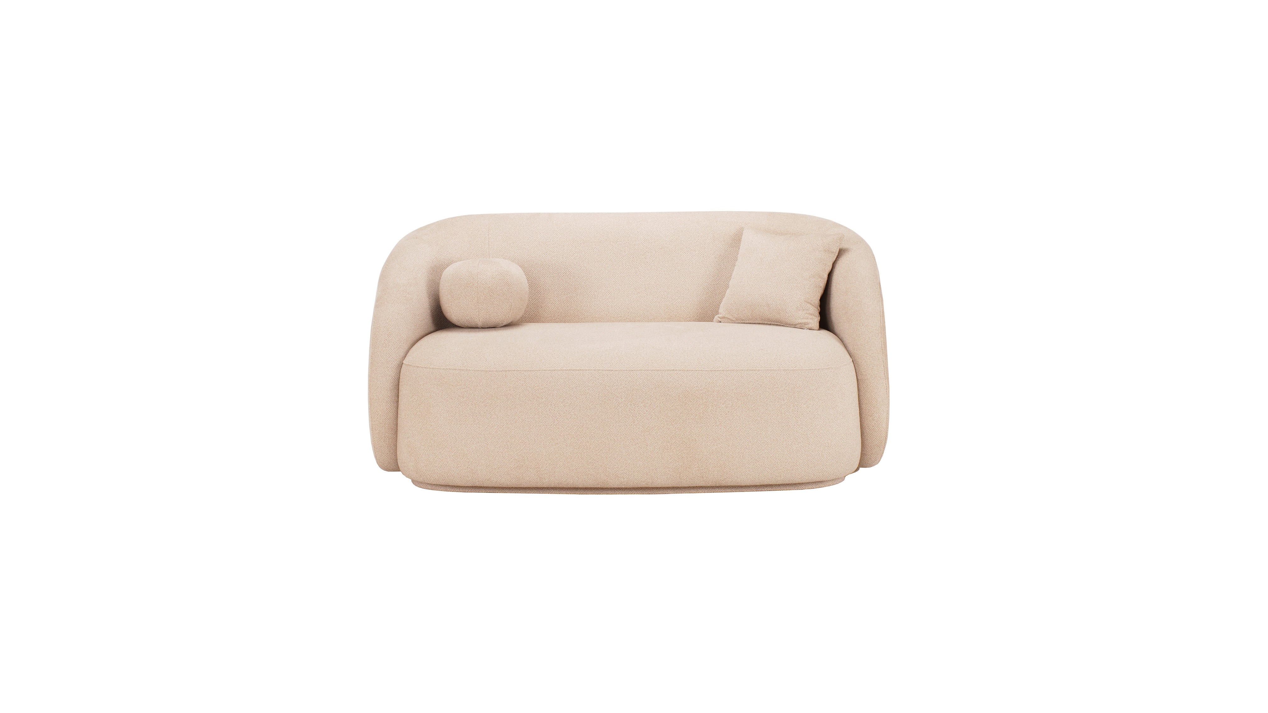 Bourbon bouclé 2 seater sofa