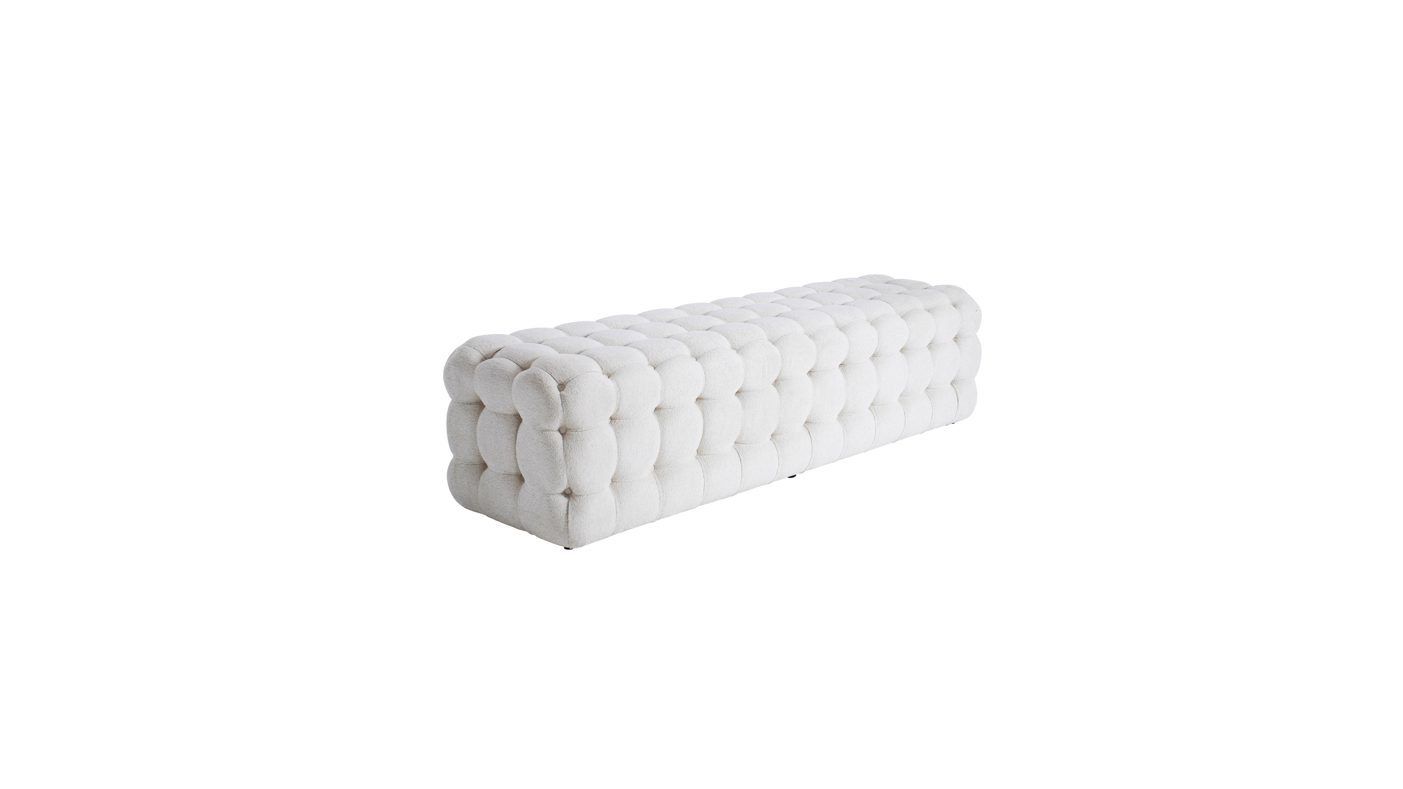 Quartz ottoman