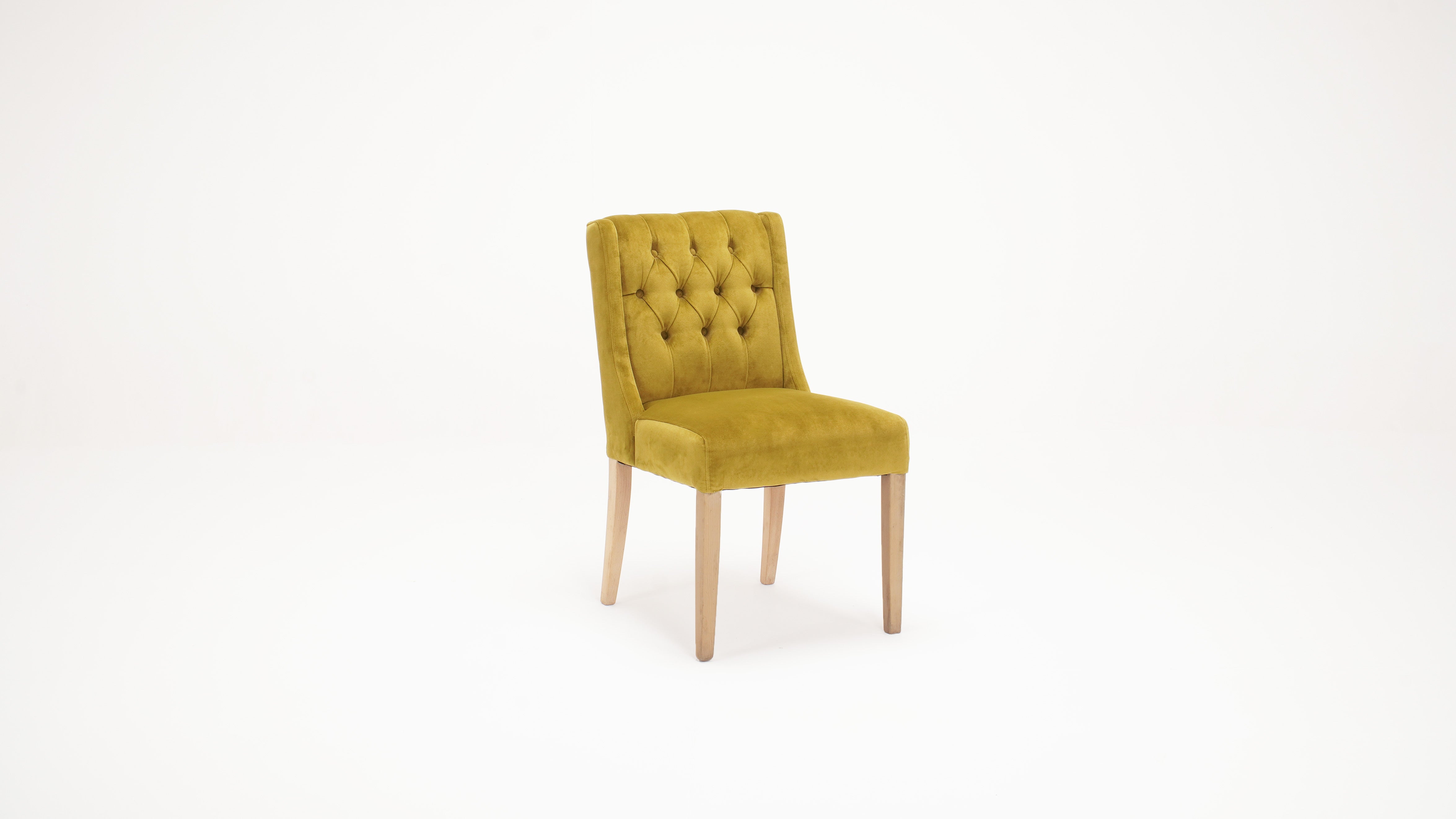 Boutiq Fabric Buttoned chair