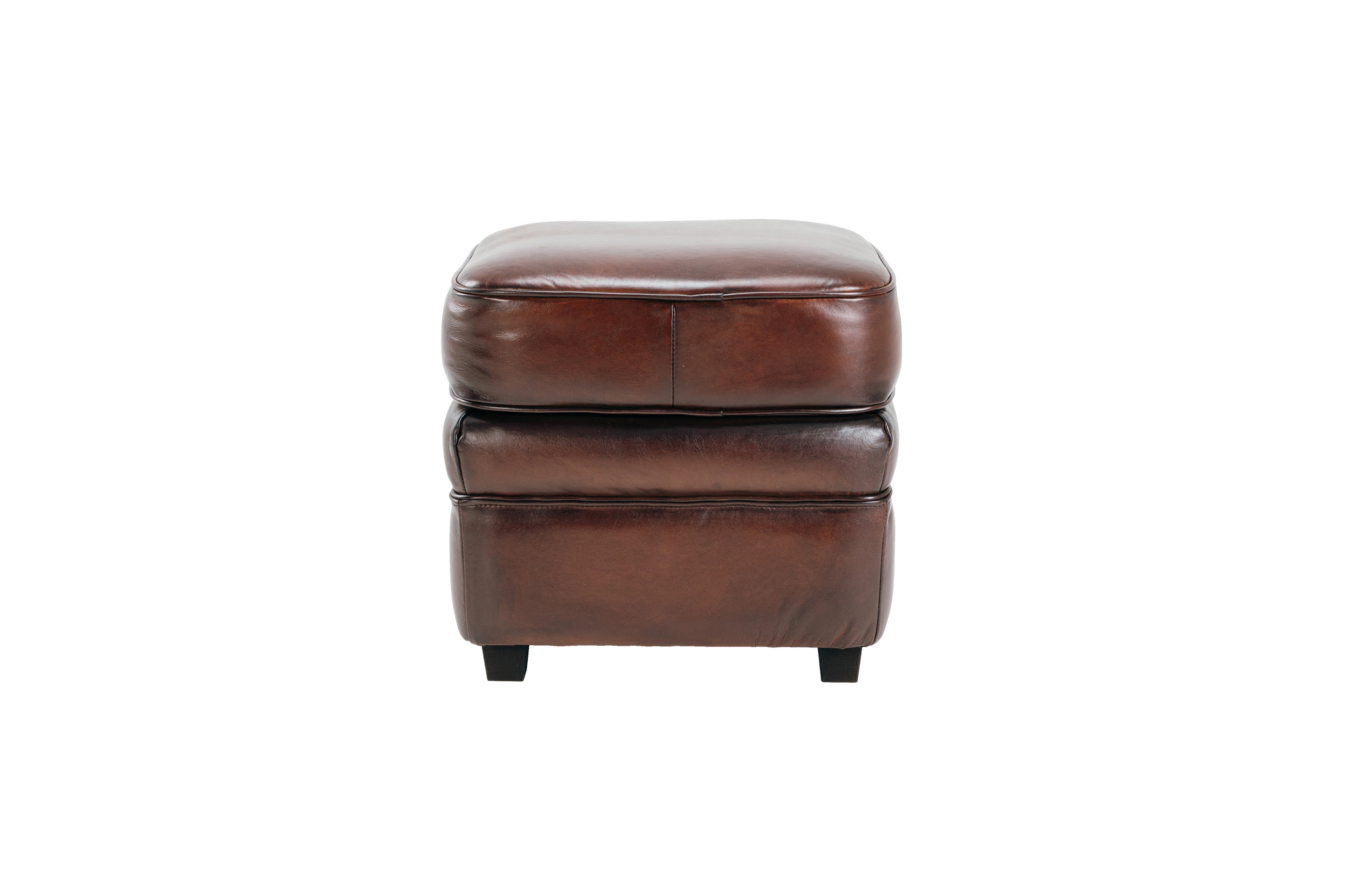 Taburet Mido din piele