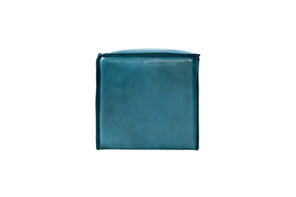 Taburet Qubic din piele