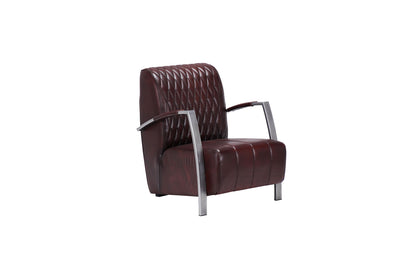 Kompass leather armchair