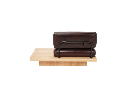 Mokuno leather L lounge armchair