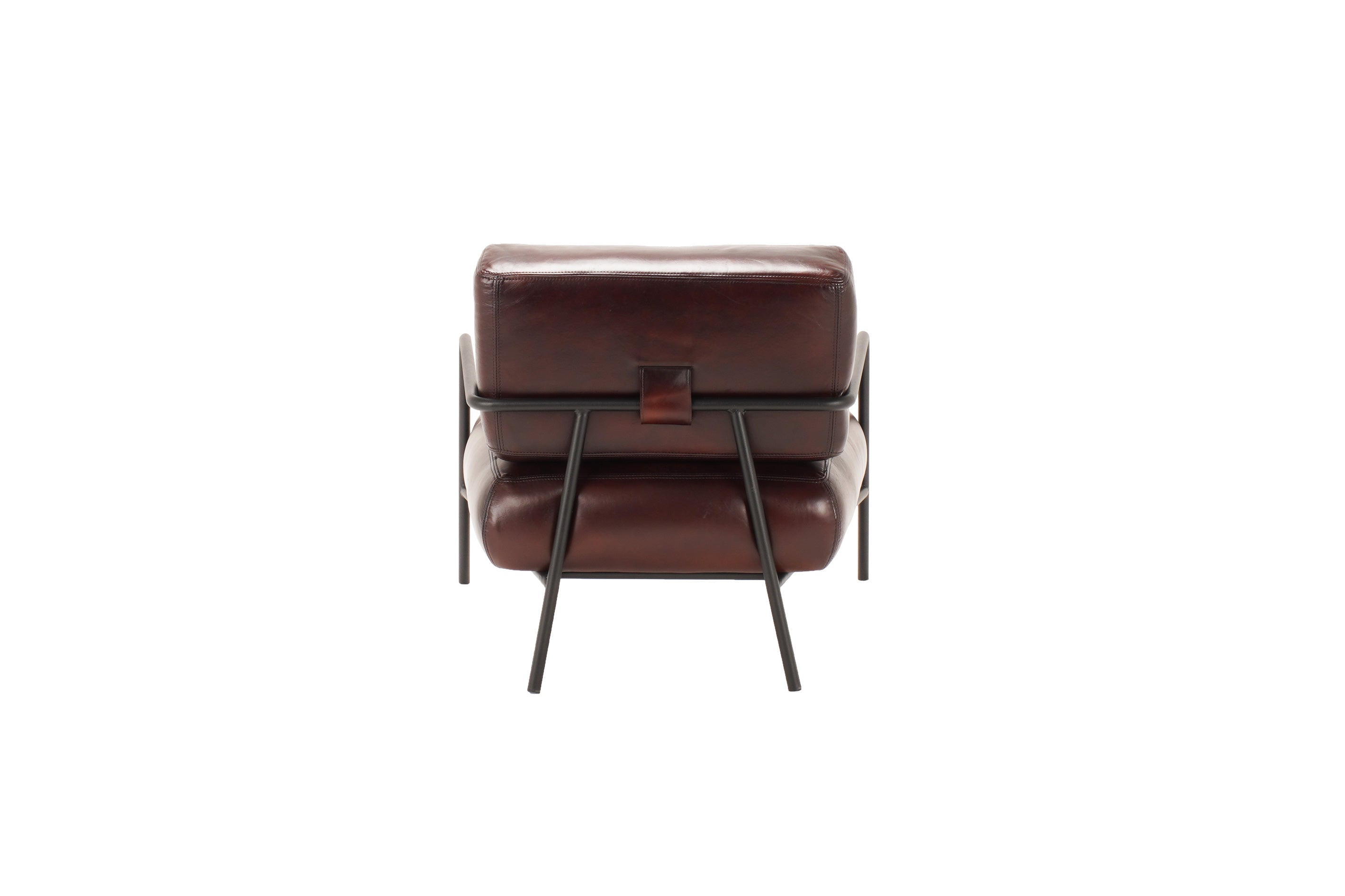 Mokuno leather armchair